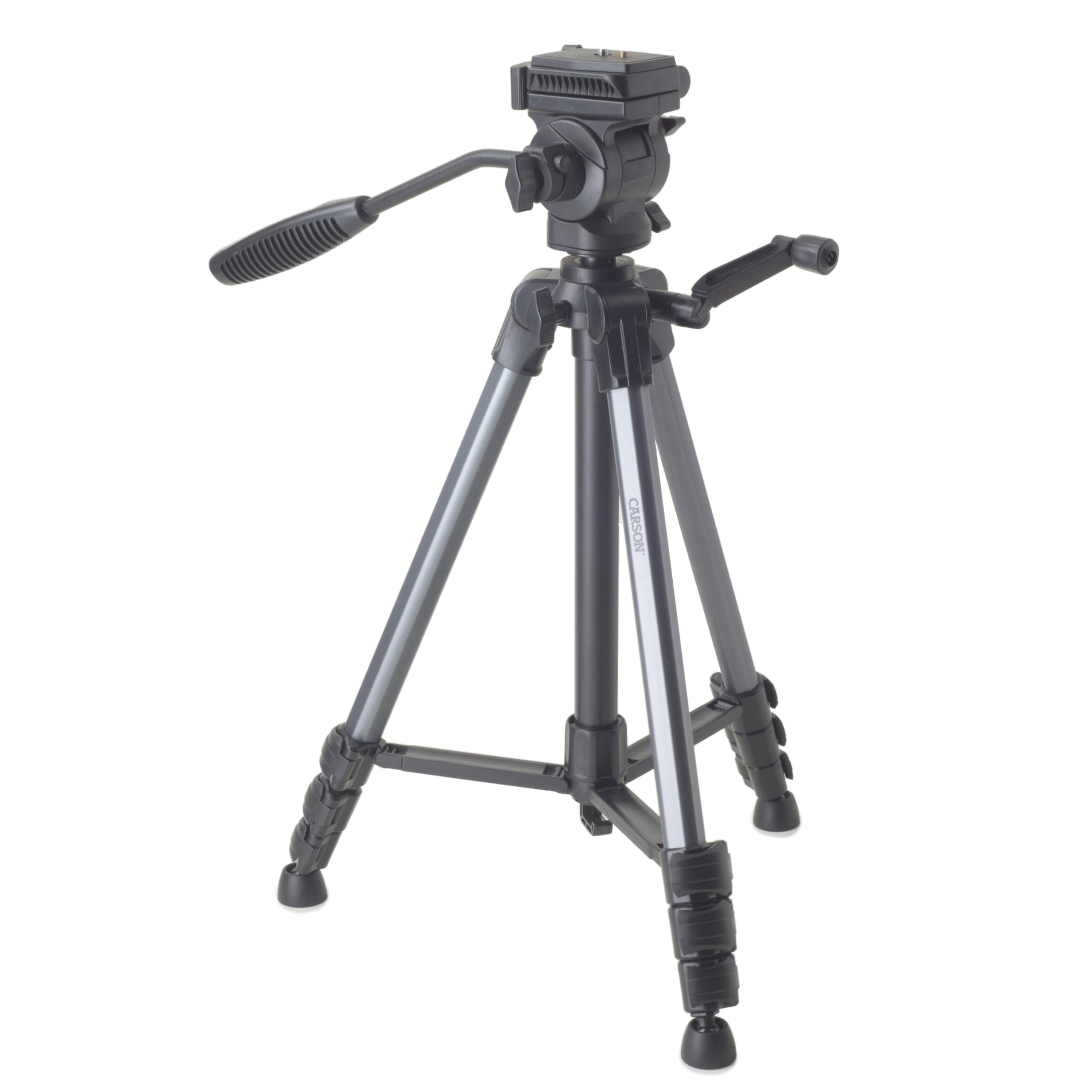 Carson The Rock 57.6 3-Way Fluid Panhead Tripod (TR-200)