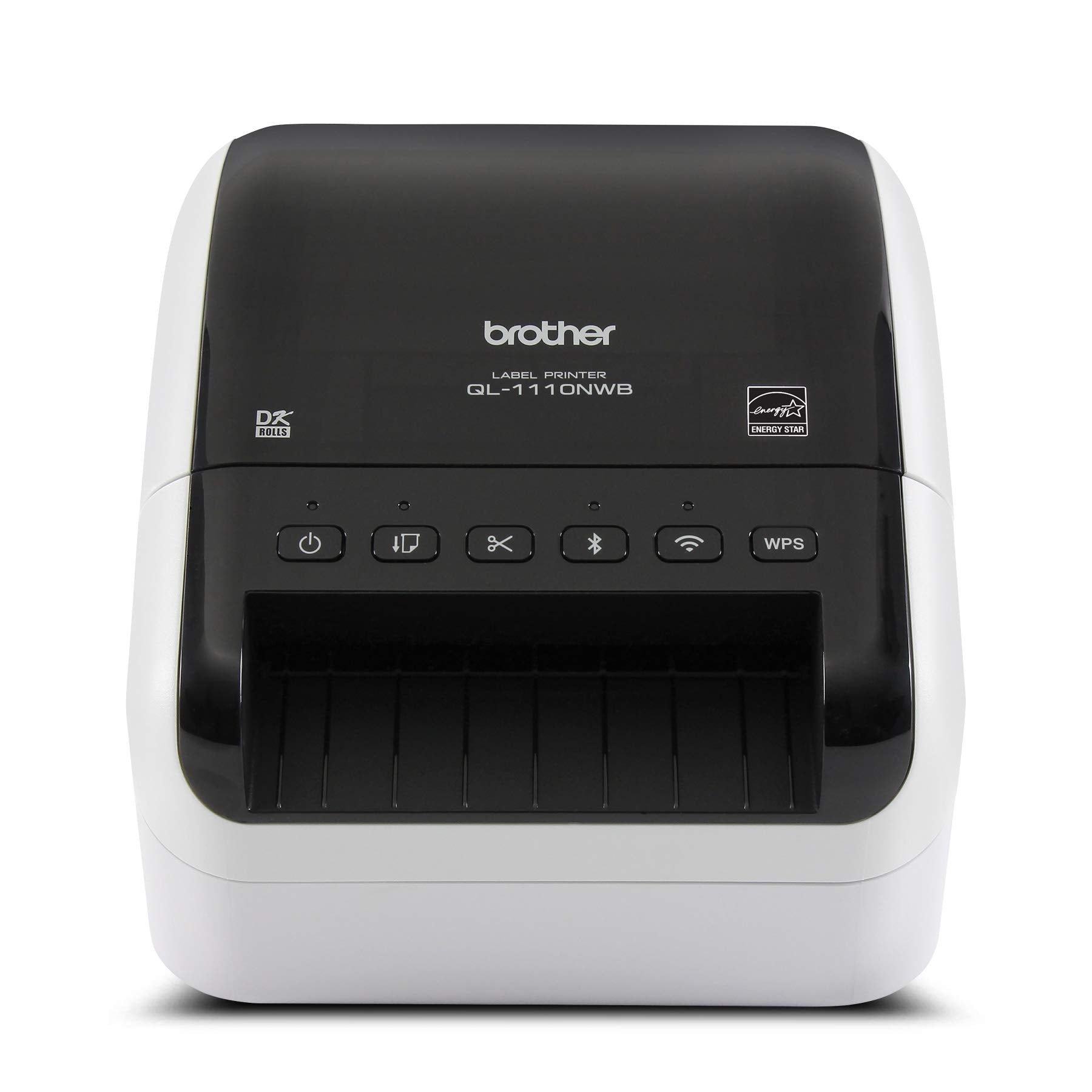 Brother Ql 1110Nwb Wide Format, Postage And Barcode Professional Thermal Label Printer With Wireless Connectivity