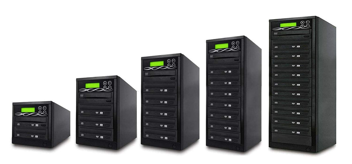 Bestduplicator 10 Target Dvd Cd Duplicator With Dvdrw Burners Athena Duplication Controller, Standalone Copier Tower Replication