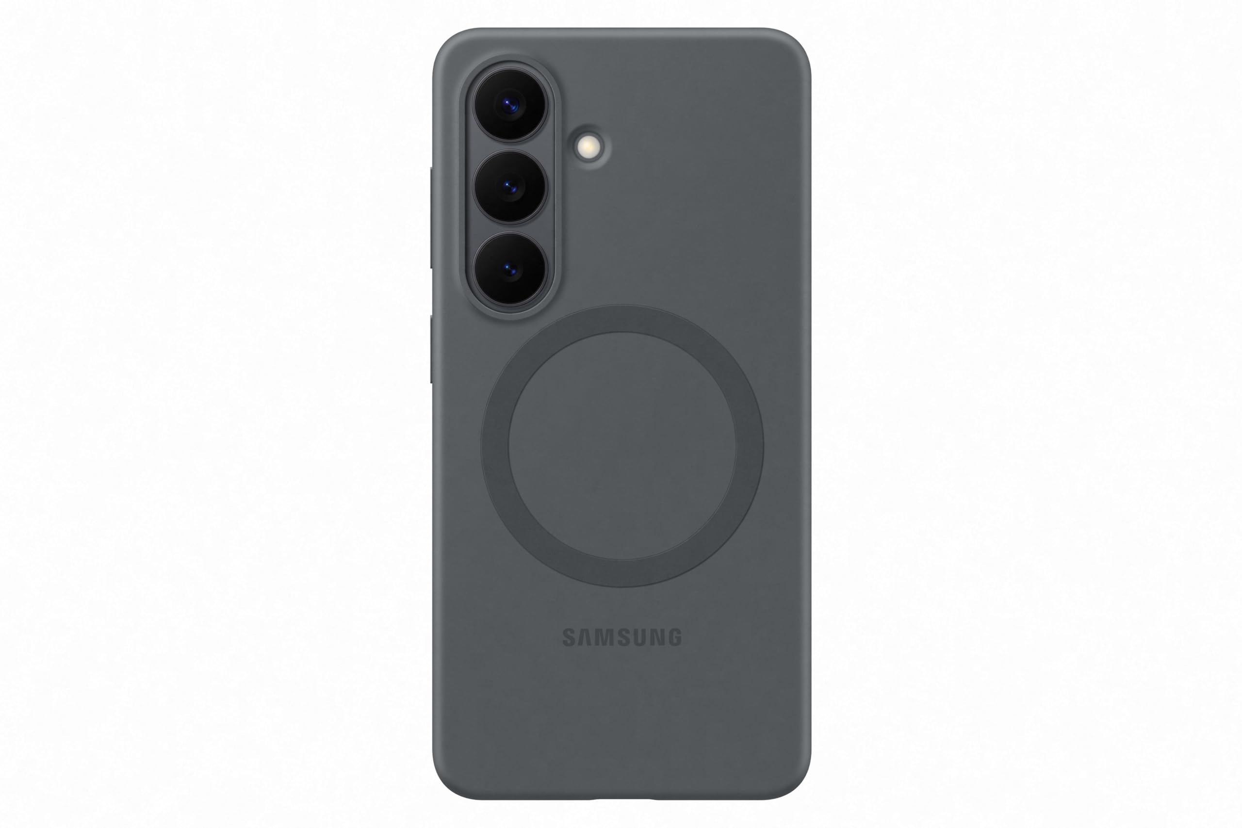 Samsung Official Silicone Magnet Phone Case for The Galaxy S26 6.3, Soft-Touch, Durable Grip, Great Feel, Black