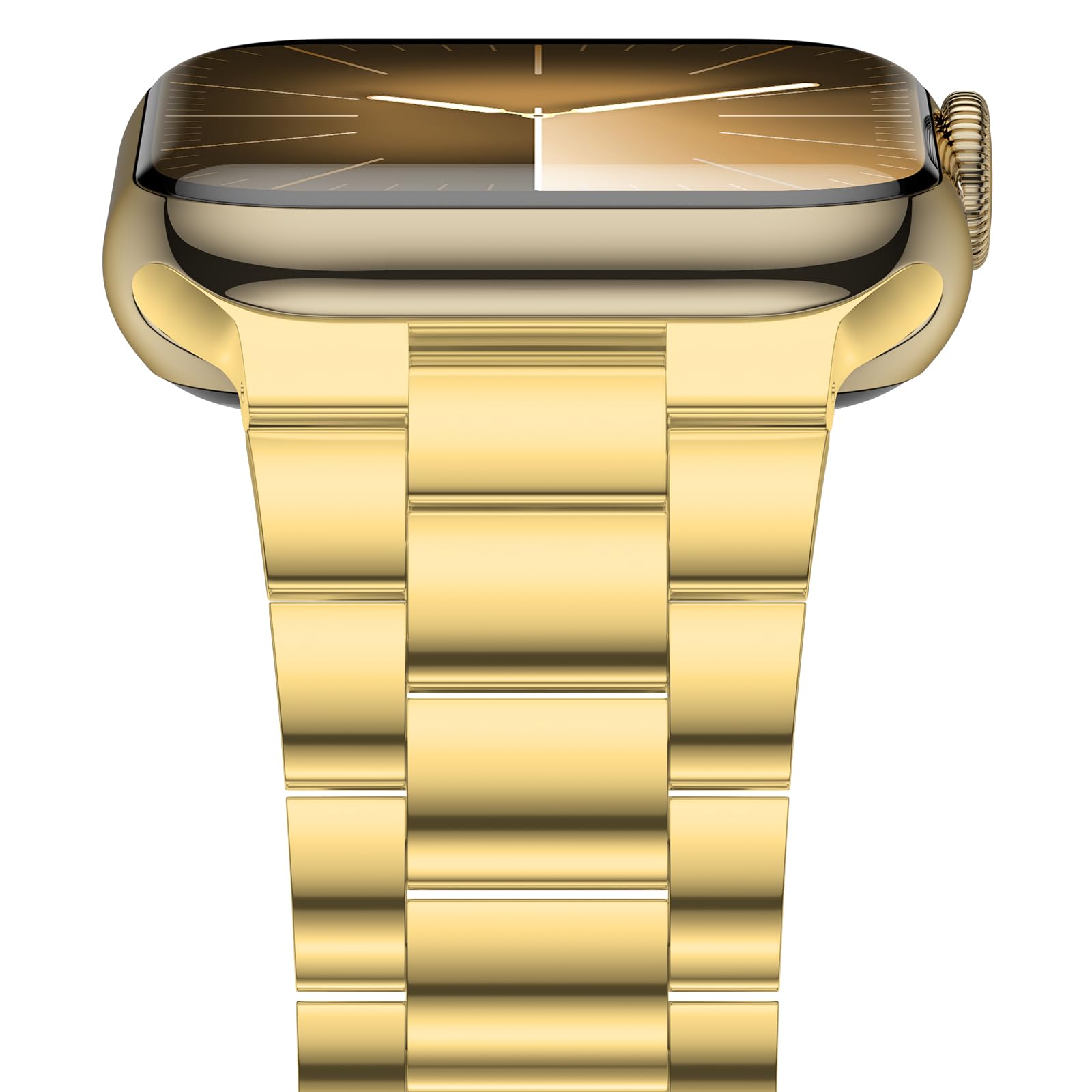 Iiteeology Lightweight Stainless Steel Band Designed For Apple Watch Ultra 2 & Ultra, Series 1 10, 46Mm, 45Mm, 44Mm, 42Mm, Repla