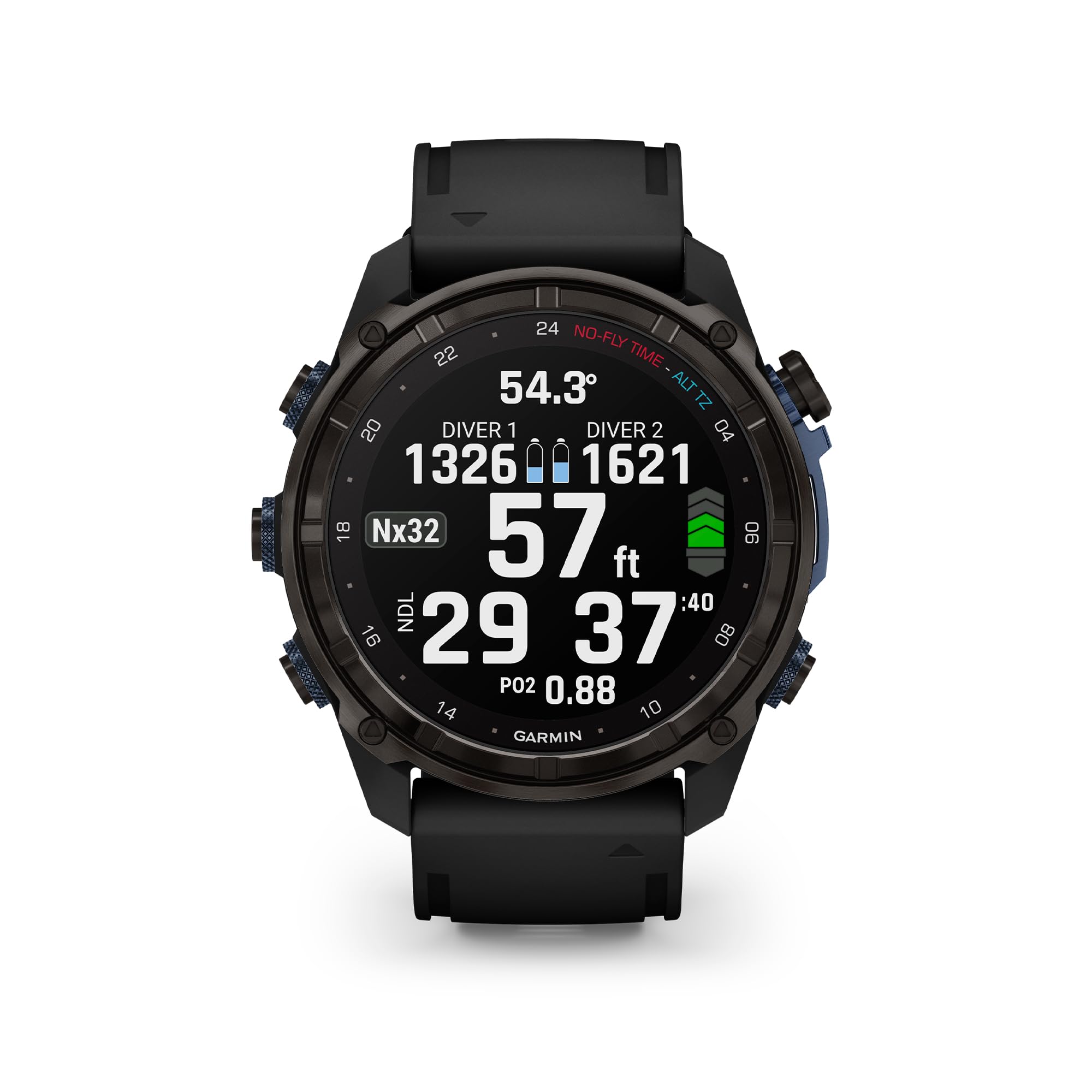 Garmin Descent Mk3I, Dive Computer And Multisport Gps Smartwatch, Air Integration, Black