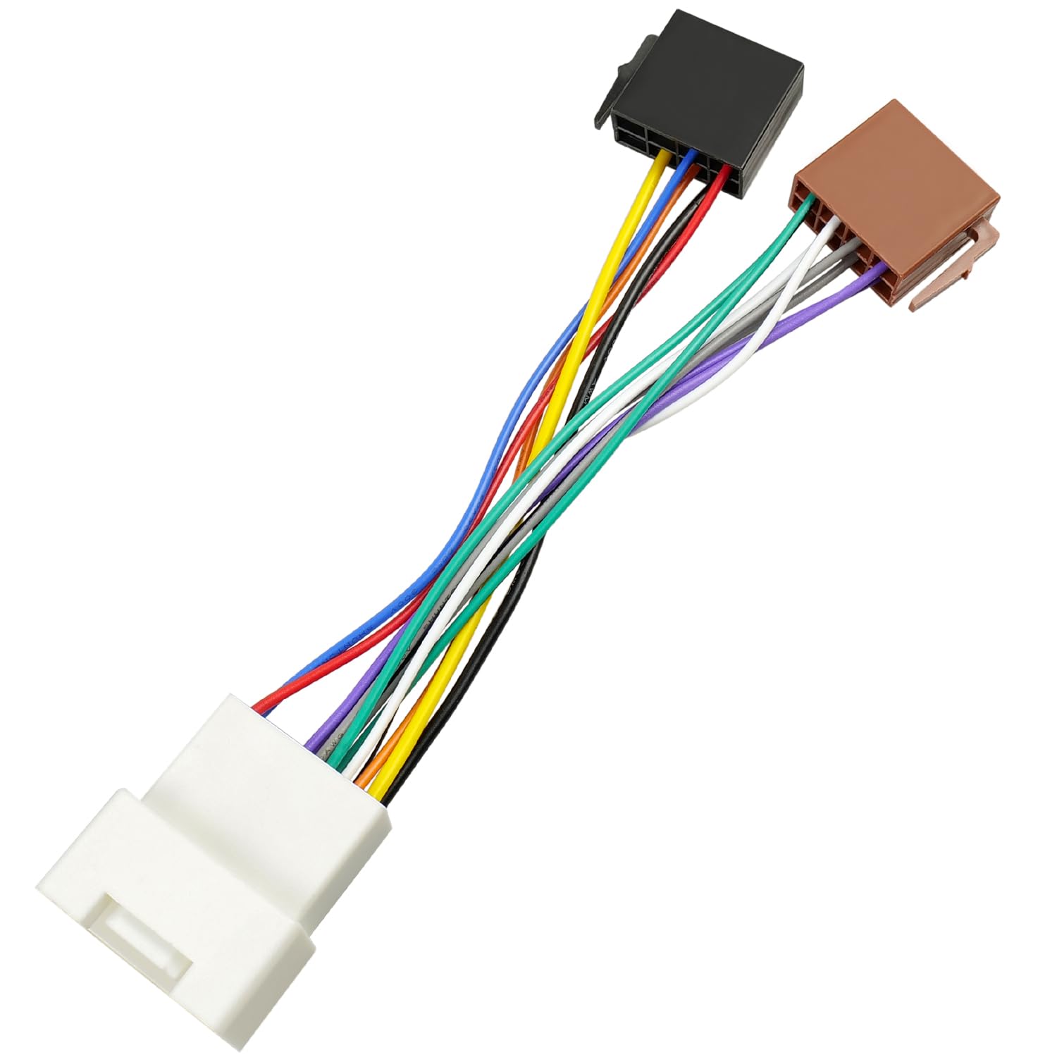 Jayubien 20Pin Radio Wire Harness for Mitsubishi Stereo Connector Compatible with Outlander Lancer Pajero Mirage Triton ASX Car 