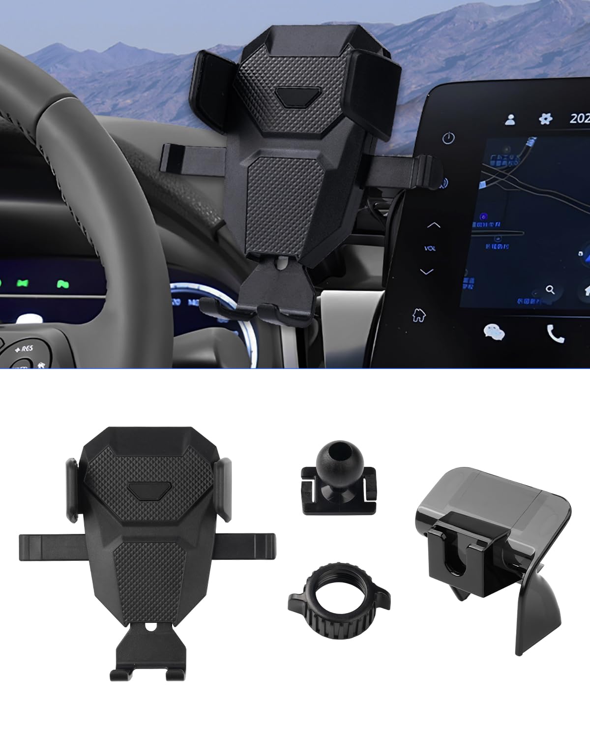 Karltys Car Phone Holder For Toyota Camry 2021-2024, Cell Phone Holder Air Vent Phone Mount For Camry Accessories, Hands Free Th