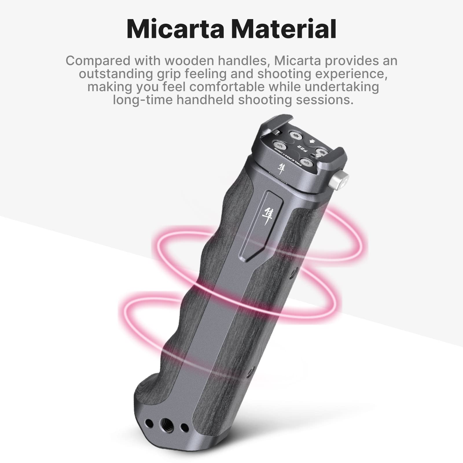 Falcam F22 Camera Top Handle Quick Release Quick Release System Camera Video Shooting Accessories Filming, Detachable Handle Gri