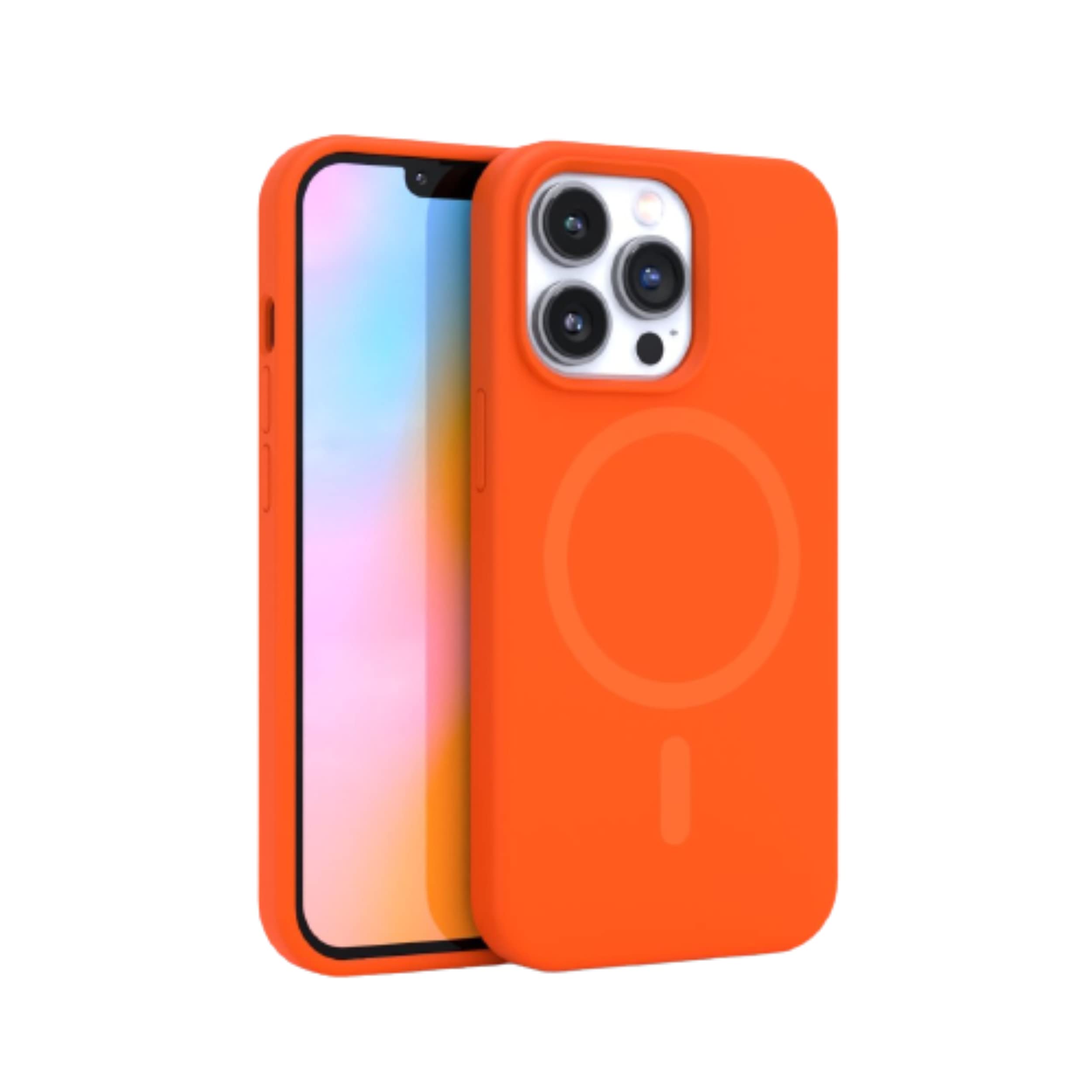 Felony Case   Iphone 13 Pro Case, Stylish Neon Orange Iphone Case   360    Shockproof Protective Case Designed For Iphone 13 Pro