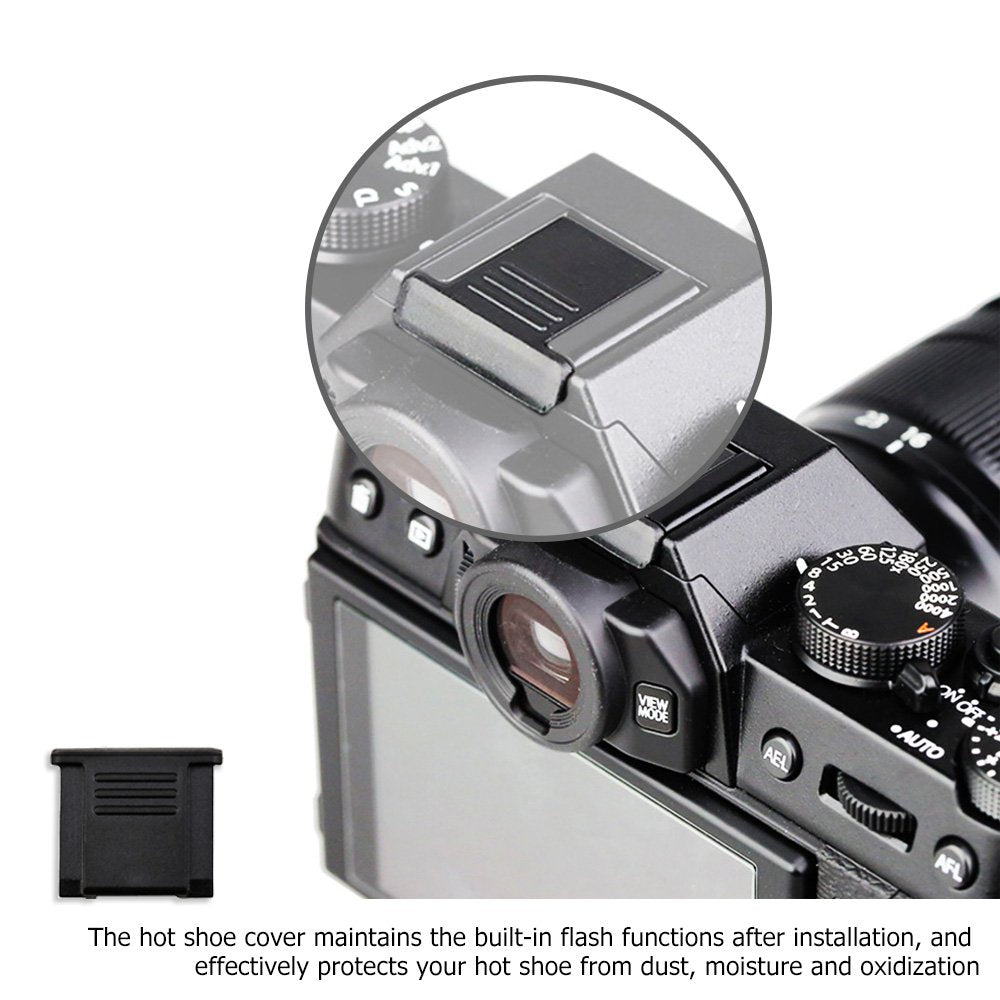 2 Pack X Mount Body Cap Cover & Rear Lens Cap For Fuji Fujifilm X T5 X T4 X T3 X T2 X S20 X S10 X T50 X T30 X T20 X T200 X H1 X