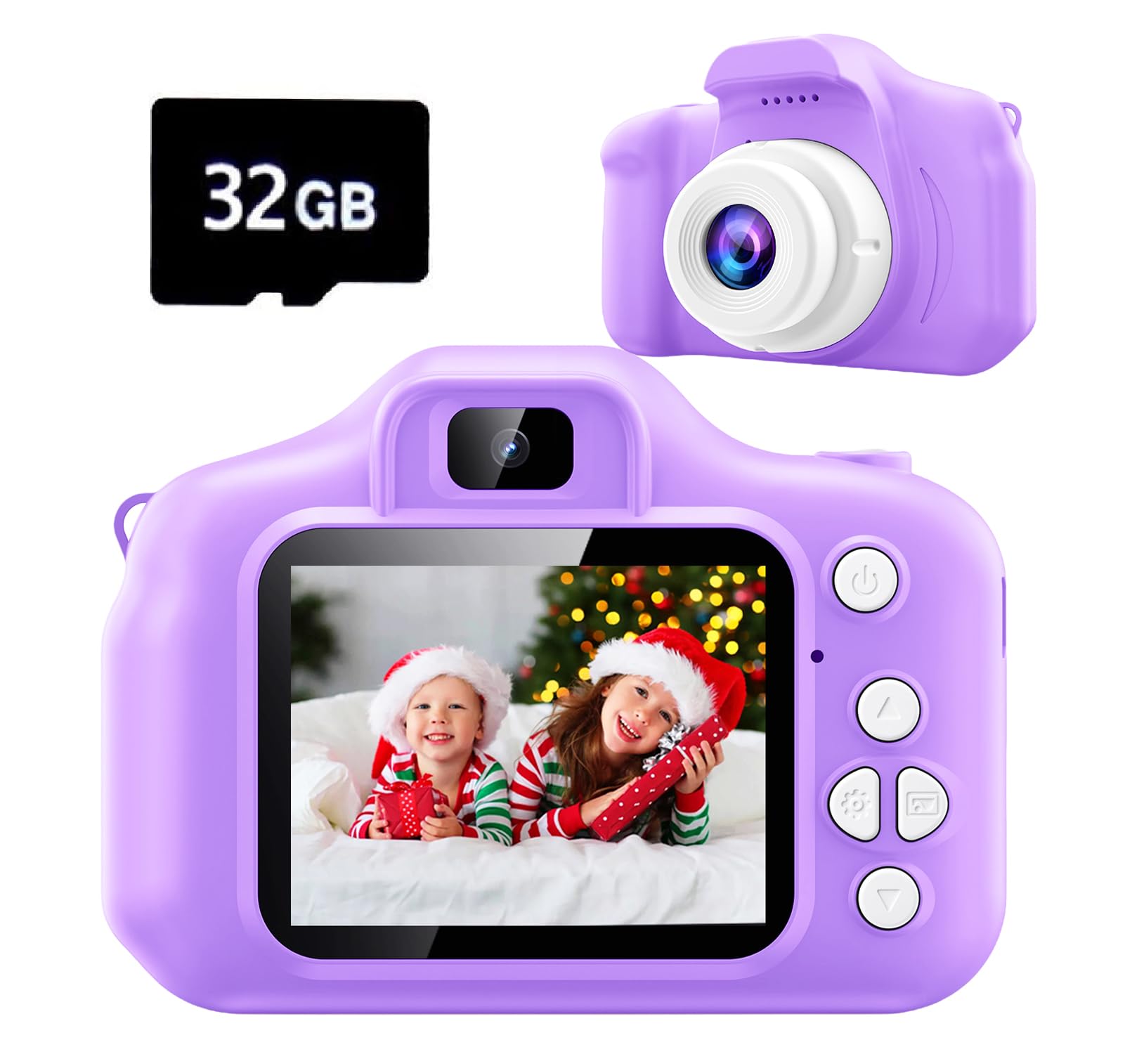 Tyseoome Kids Camera Toys for Girls,Christmas Birthday Festival Gift for Girls Digital Camera for Kids,Toys for 3 4 5 6 7 8 Year