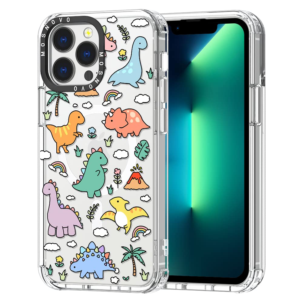 Mosnovo Compatible With Magsafe Designed For Iphone 13 Pro Case, [Buffertech 6.6 Ft Drop Impact] Shockproof Tpu Protective Bumpe