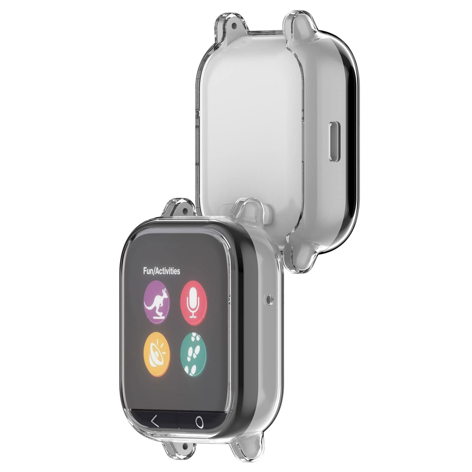 Cover Compatible With Gizmo Watch Soft Tpu Plated Bumperprotector Case Shock Proof Anti Scratch Protective Shell For Gizmo Watch