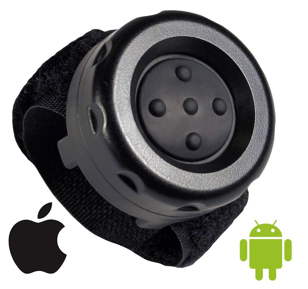 Prymeblu Bt-Ptt-Z-10 (10 Pack) Bluetooth Wireless Ptt Switch For Zello, Wave Communicator, Eschat, Unity, Streamwide And Many Ot