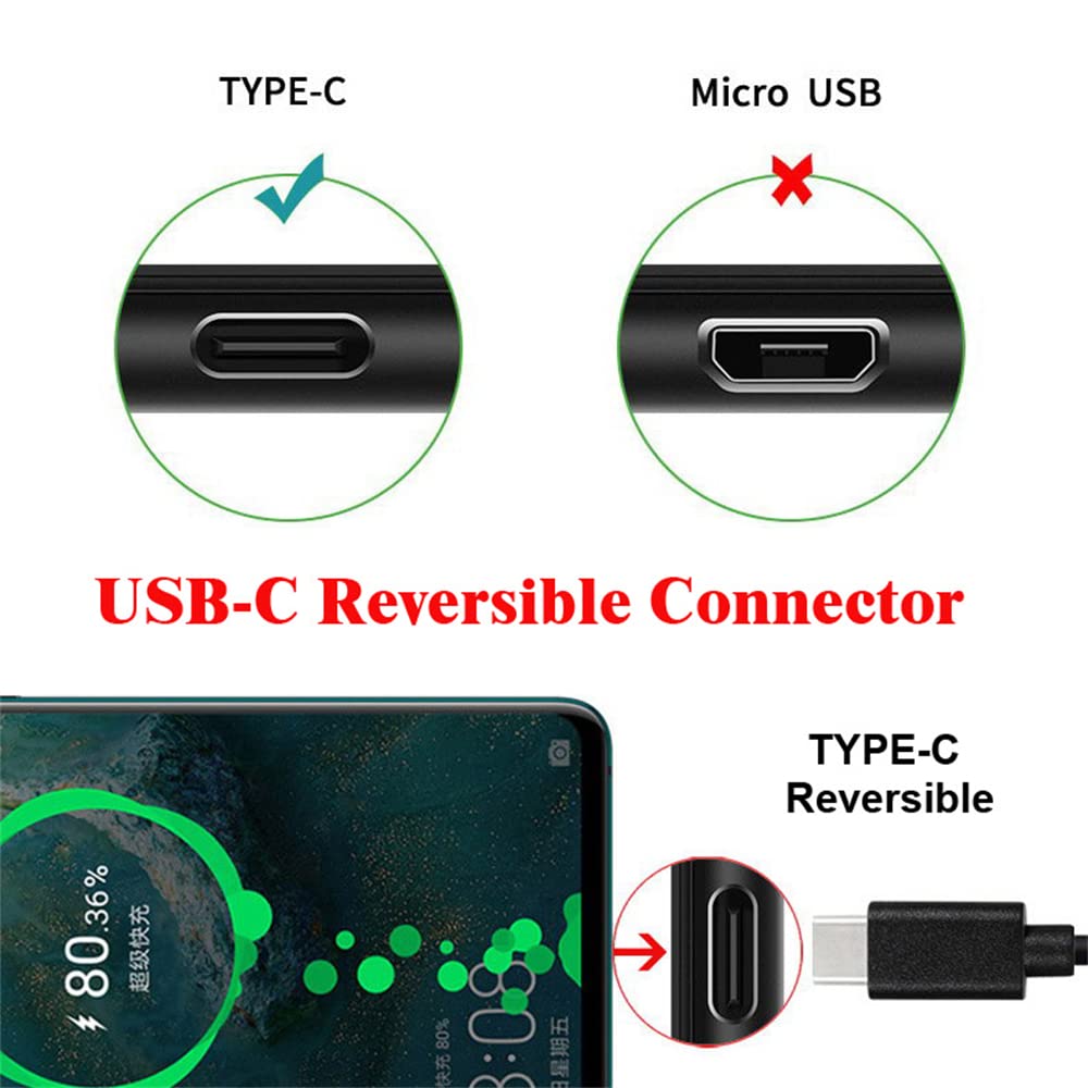 Nfhk Usb C Type C Female 90 Degree Up Angled To Usb 3.0 A Male Data Adapter For Laptop Desktop