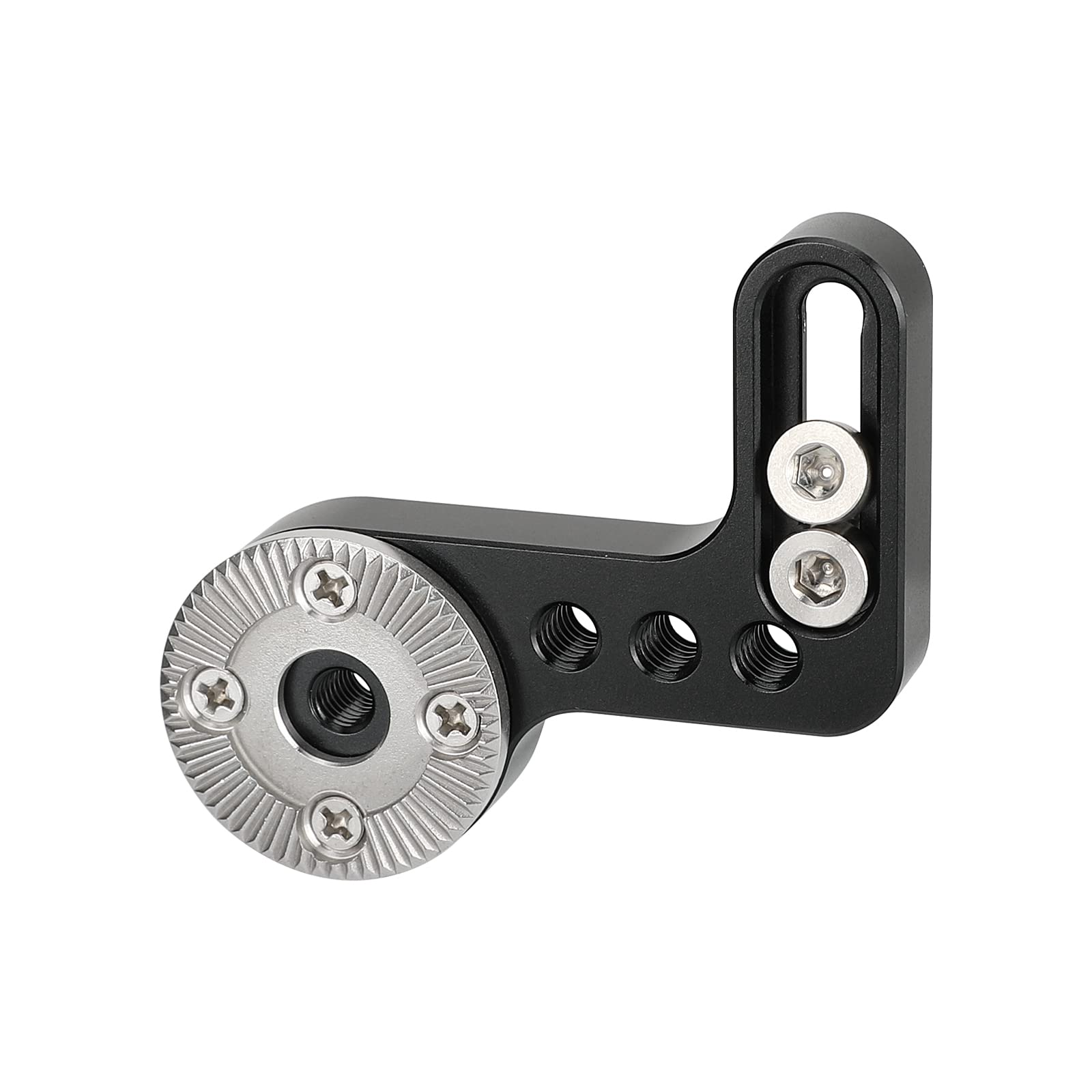 Camvate L Type Rosette Extension Mount M6 Thread Hole Connector With 1/4'' 20 Mounting Groove/Points   3013