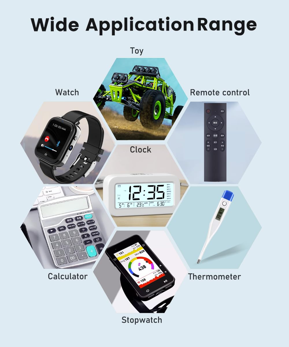 Ykm Lr44 Batteries Ag13 L1154F A76 357/303 L1154 Sr44 L1154C Lr44H 1.5V Batteries For Digital Caliper Meat Thermometer Watch Bat