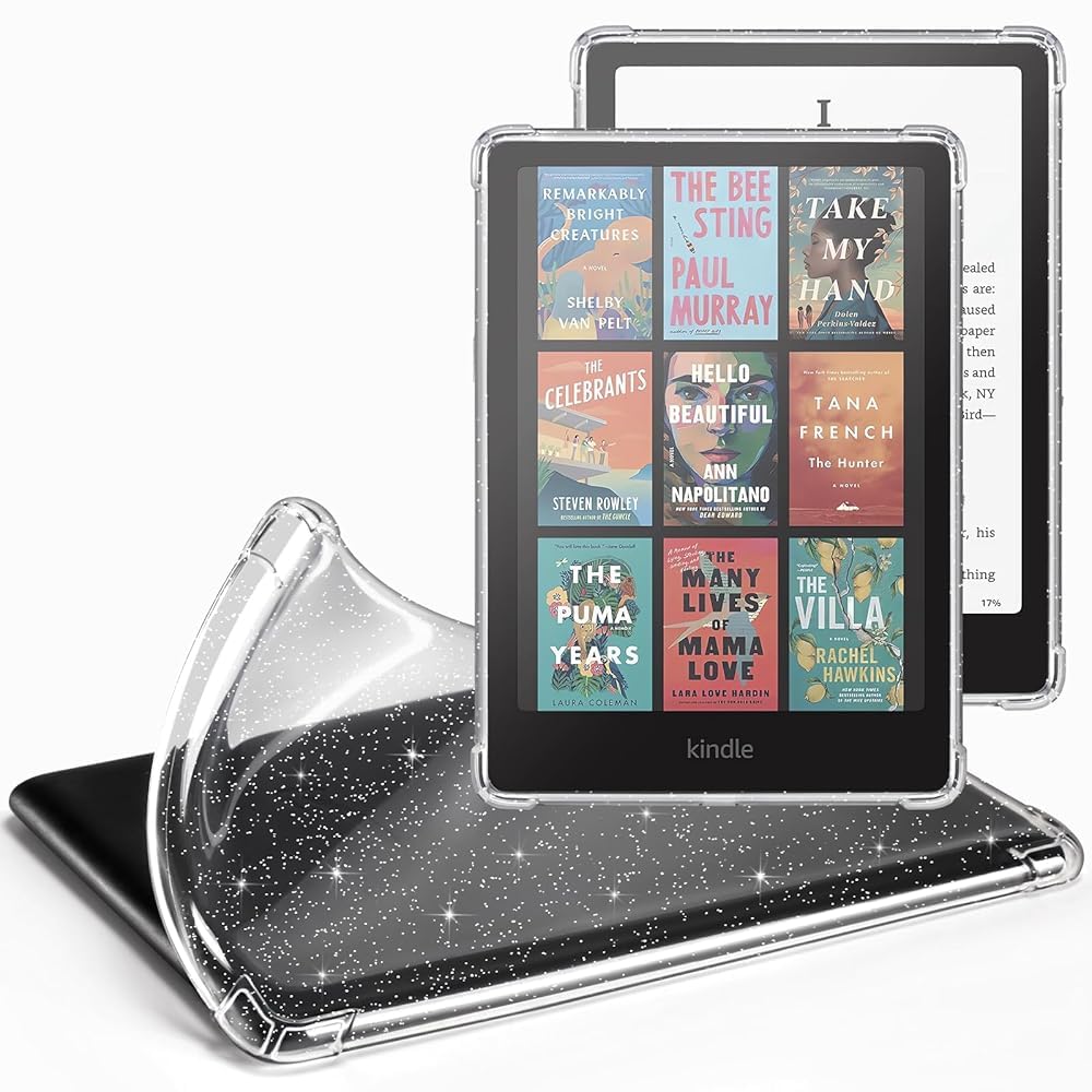 CoBak Clear Case for All-New 7 E-Readers - Lightweight, Scratch-Proof Silicone Back Cover