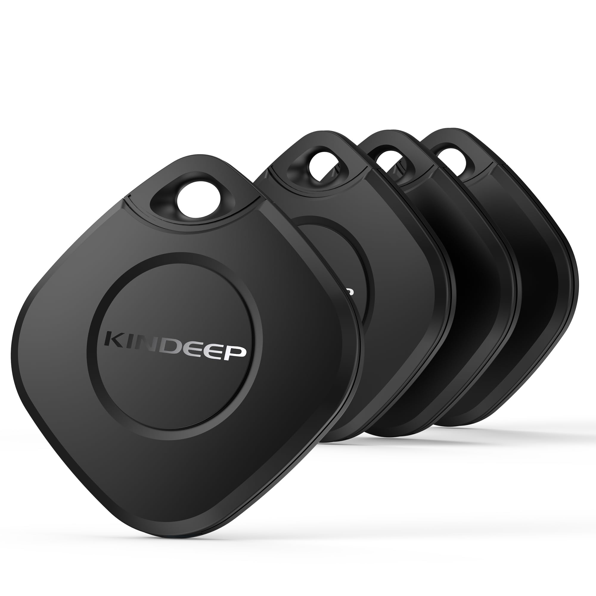 Air Tracker Tag 4 Pack: Bluetooth Item Finder with Apple Find My APP (iOS Only), Item Locator for Keys Finder, Luggage Tracker, 