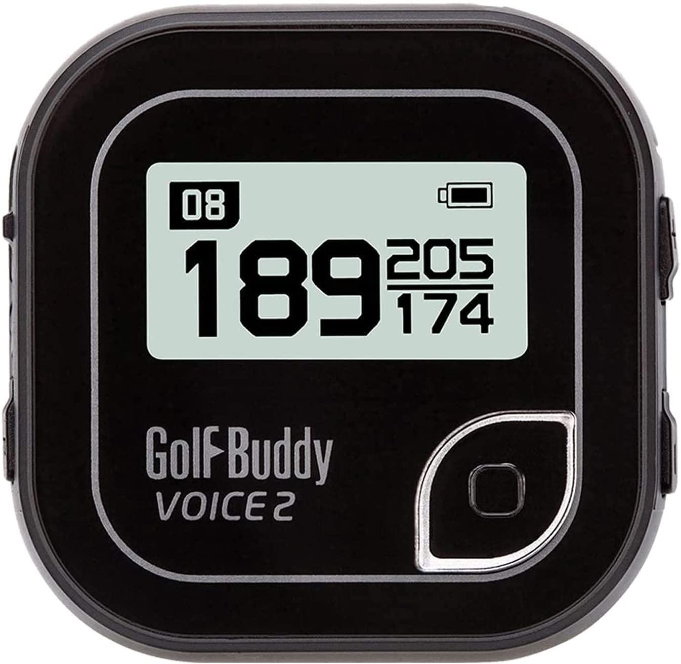 Golf Buddy Voice 2 Talking Gps Rangefinder, Long Lasting Battery Golf Distance Range Finder, Preloaded With 40,000 Worldwide Cou