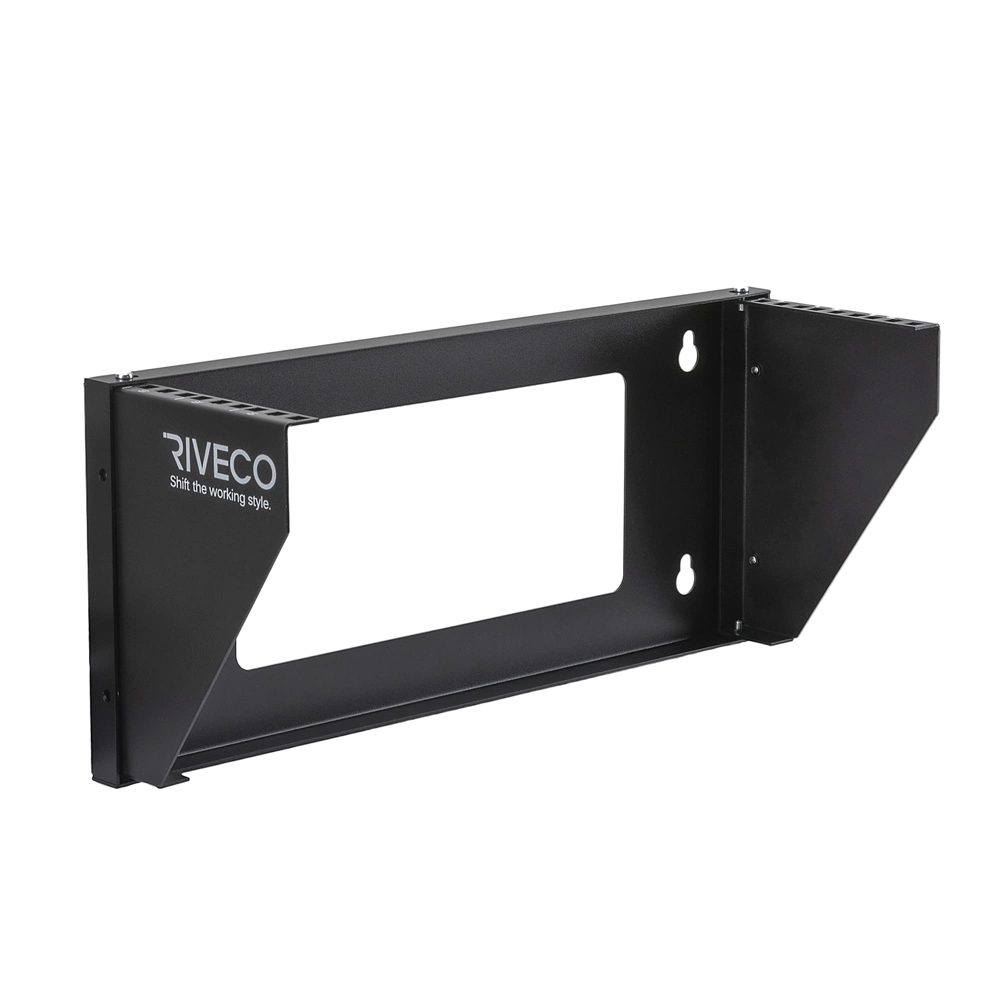 RIVECO 3U Wall Mount Rack for Network| Reinforced Heavy Load 6699 LBS Small Server Racks Vertical & Horizontal Mounting for 19 