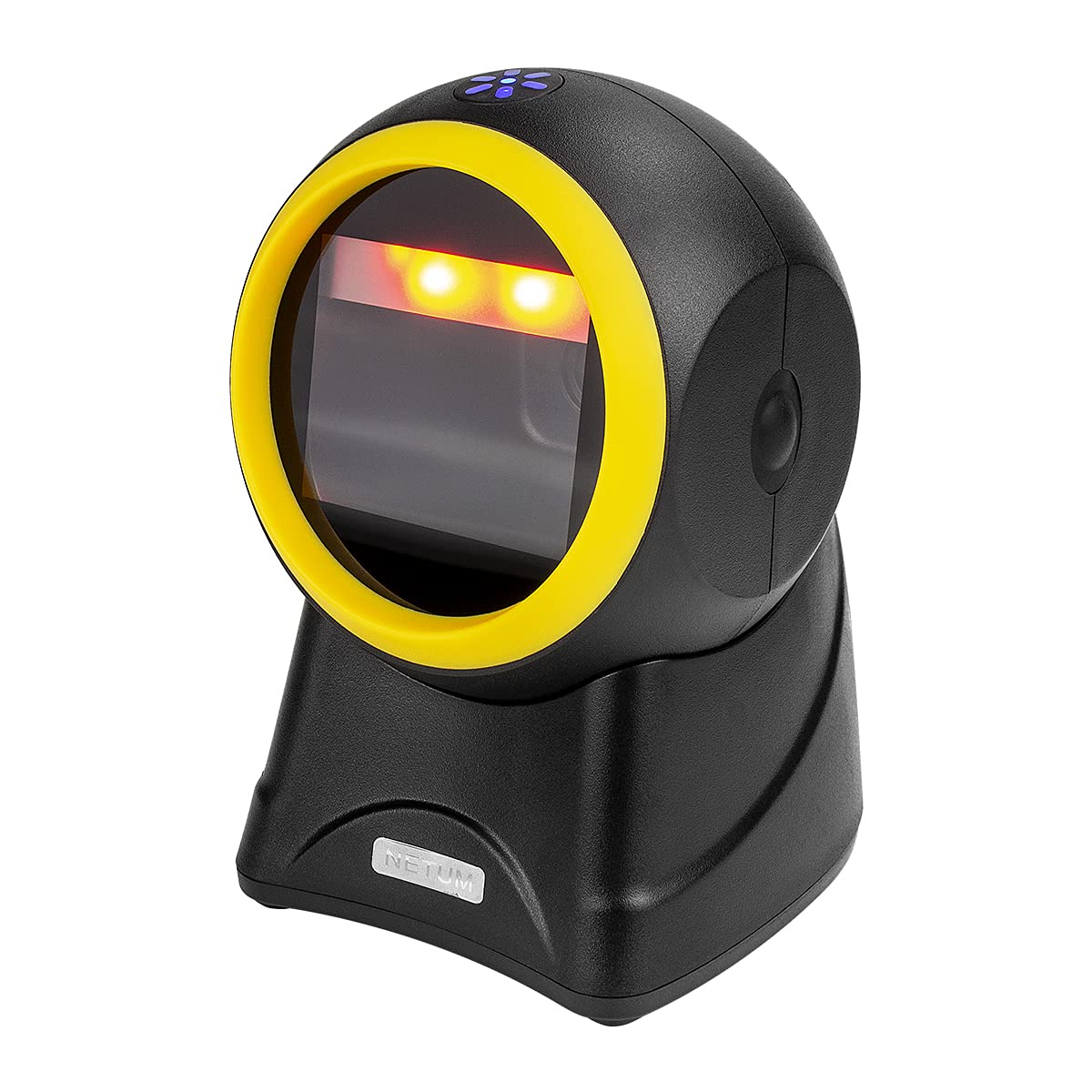 Netum 1D 2D Desktop Barcode Scanner Omnidirectional Hands Free Barcode Reader Capture Barcodes From Screen, Automatic Image Sens