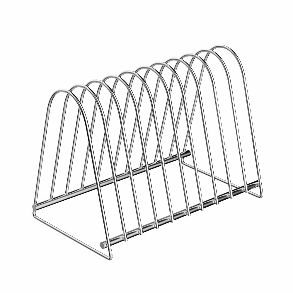 Wewu Rounds Vinyl Record Stand Storage Holder For 12'' Lp 7'' Ep Vinyl Records Drying Table Record Stand Stainless For 10 Pcs Re