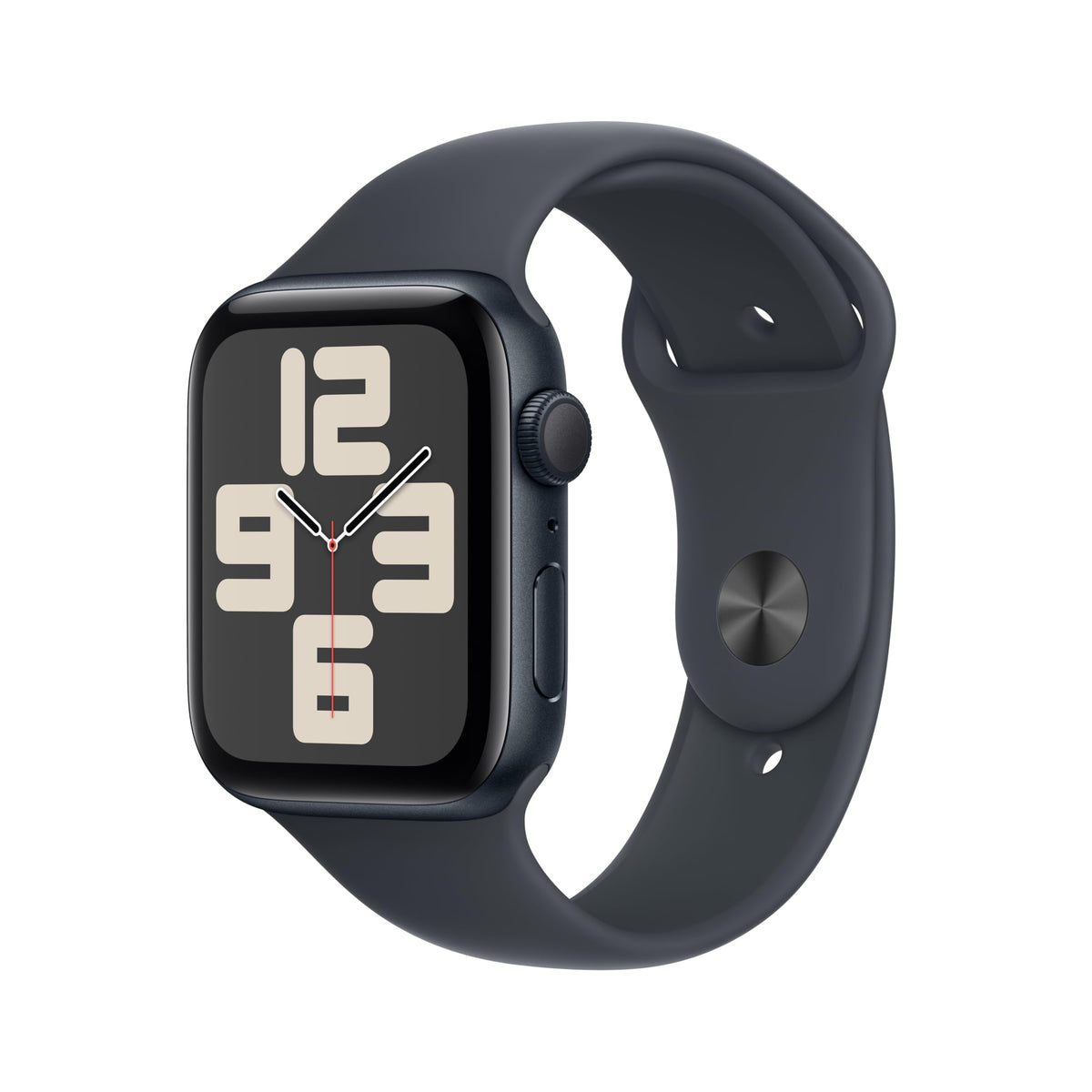 Apple Watch Se (2Nd Gen) [Gps 44Mm] Smartwatch With Midnight Aluminium Case With Midnight Sport Band S/M. Fitness And Sleep Trac