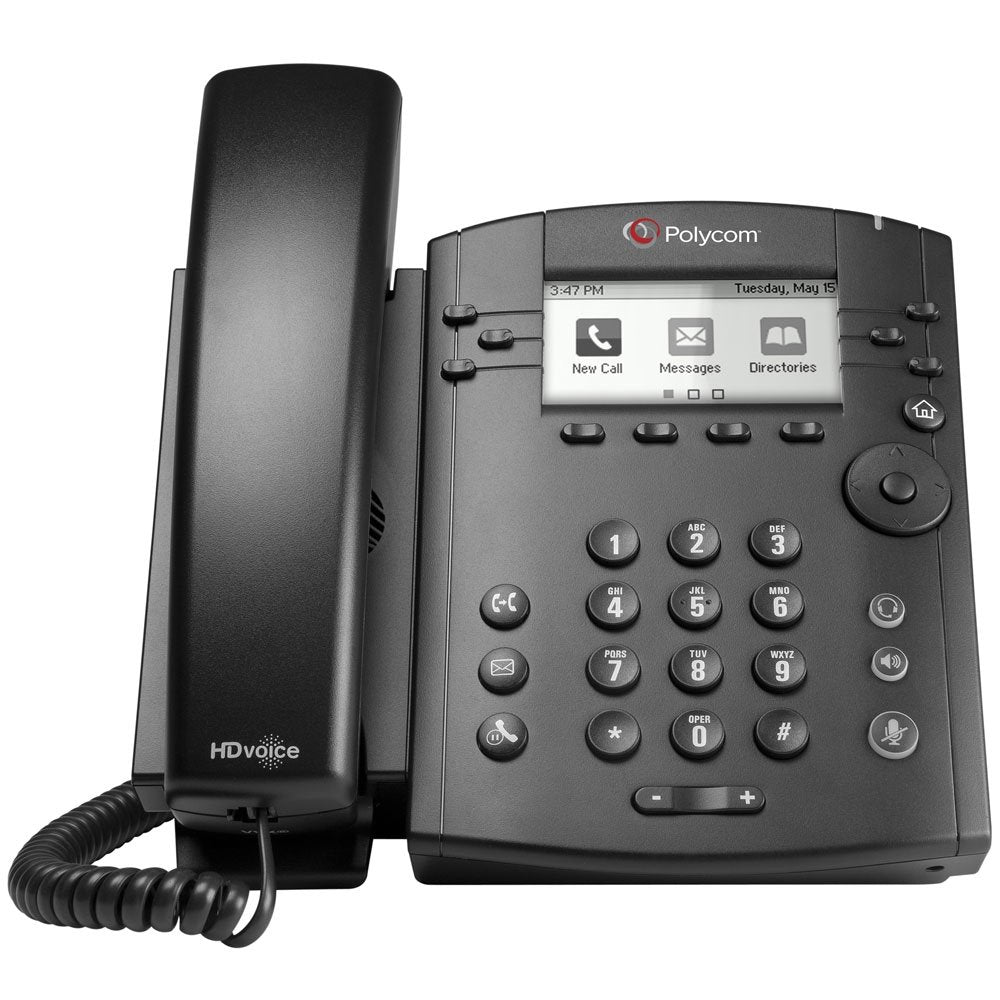Polycom Vvx 311 Corded Business Media Phone System - 6 Line Poe - 2200-48350-025 - Replaces Vvx 310