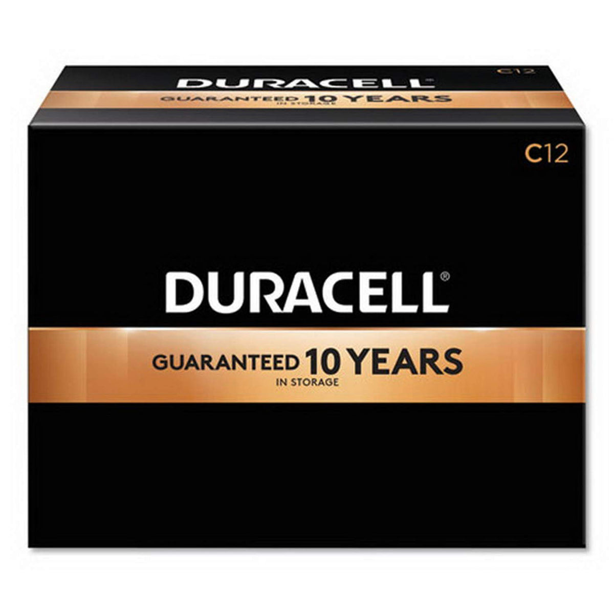 Duracell 1.5V Coppertop Alkaline Batteries, C, Mn140012 12 Pack