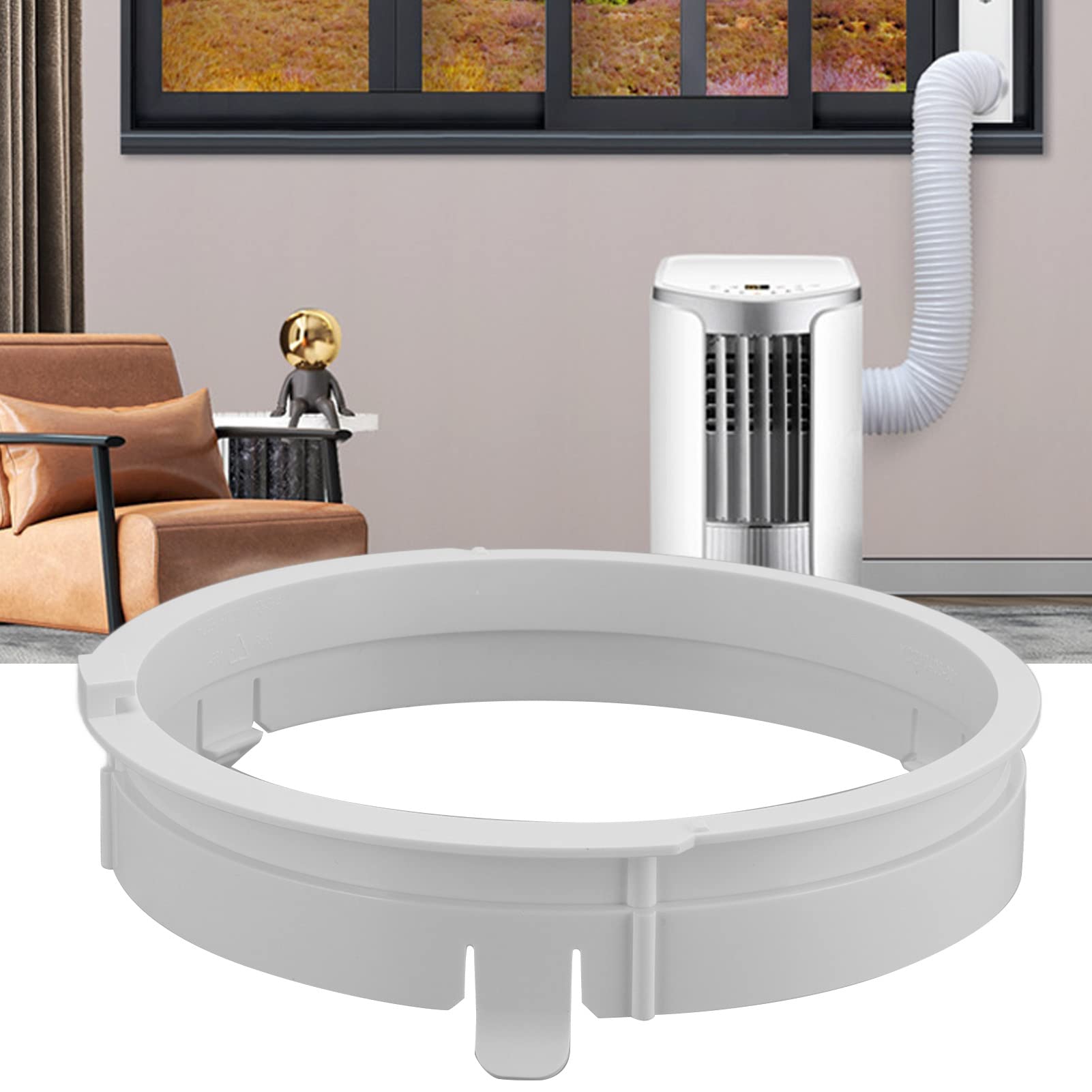 Air Conditioner Exhaust Hose Connector Abs Adjustable Exhaust Duct Interface For 1.5P Mobile Air Conditioner Kyr 35 Air Conditio