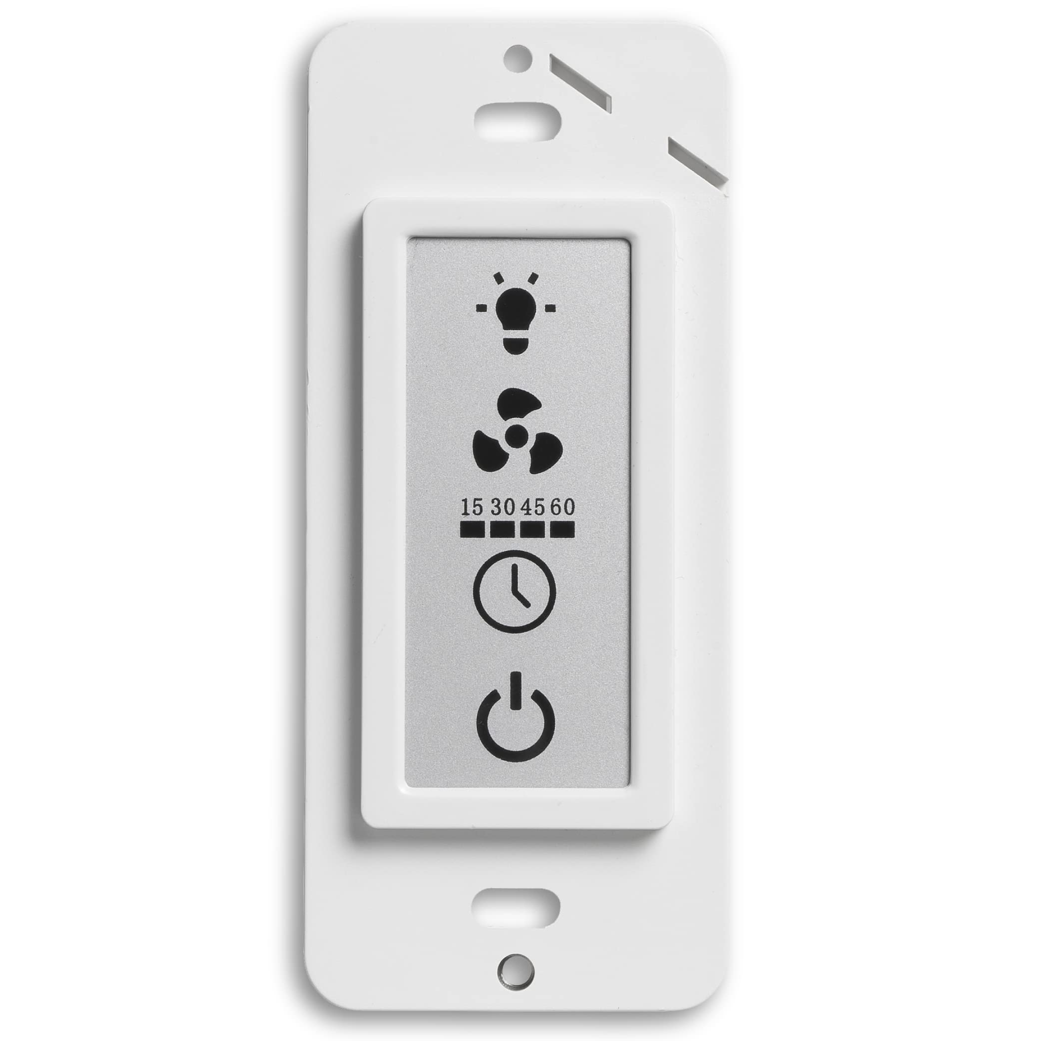 Homewerks 715012 Lcd Bathroom Timer Switch For Ventilation Fan And Light 3 Functions