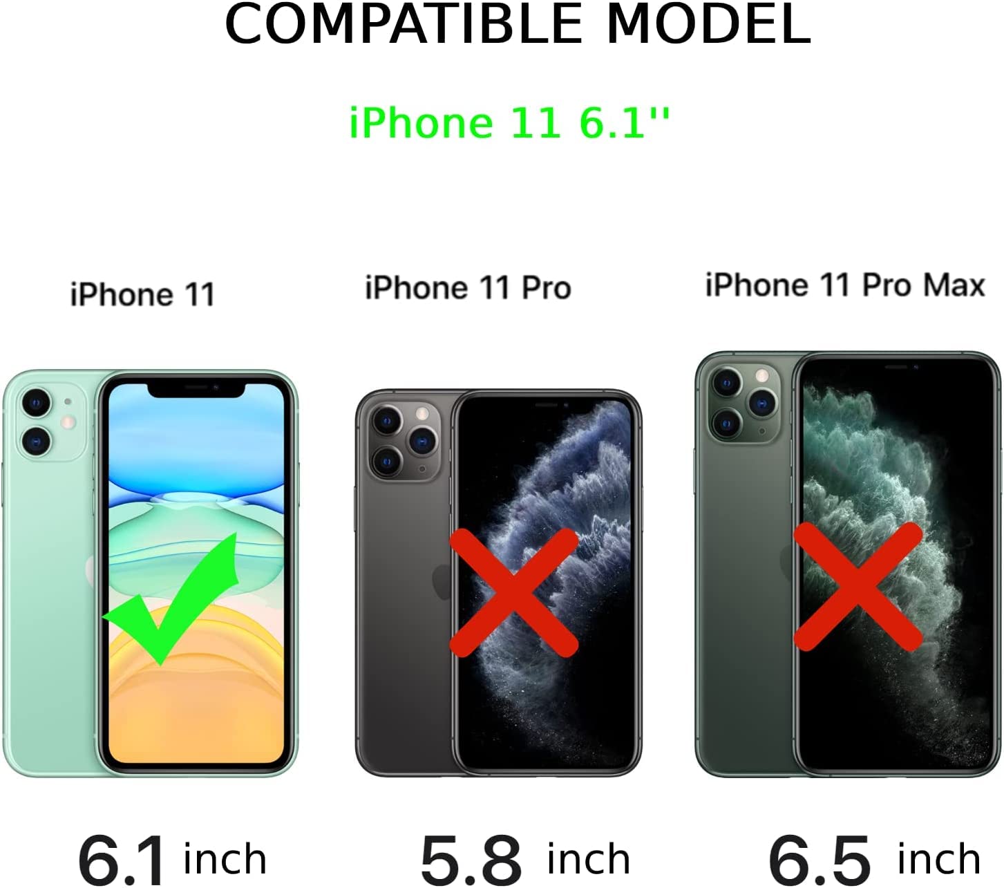 Black Horse Phone Case Compatible With Iphone 11, Cool Exquisite Horse Case For Iphone 11, Unique Trendy Tpu Bumper Protective C