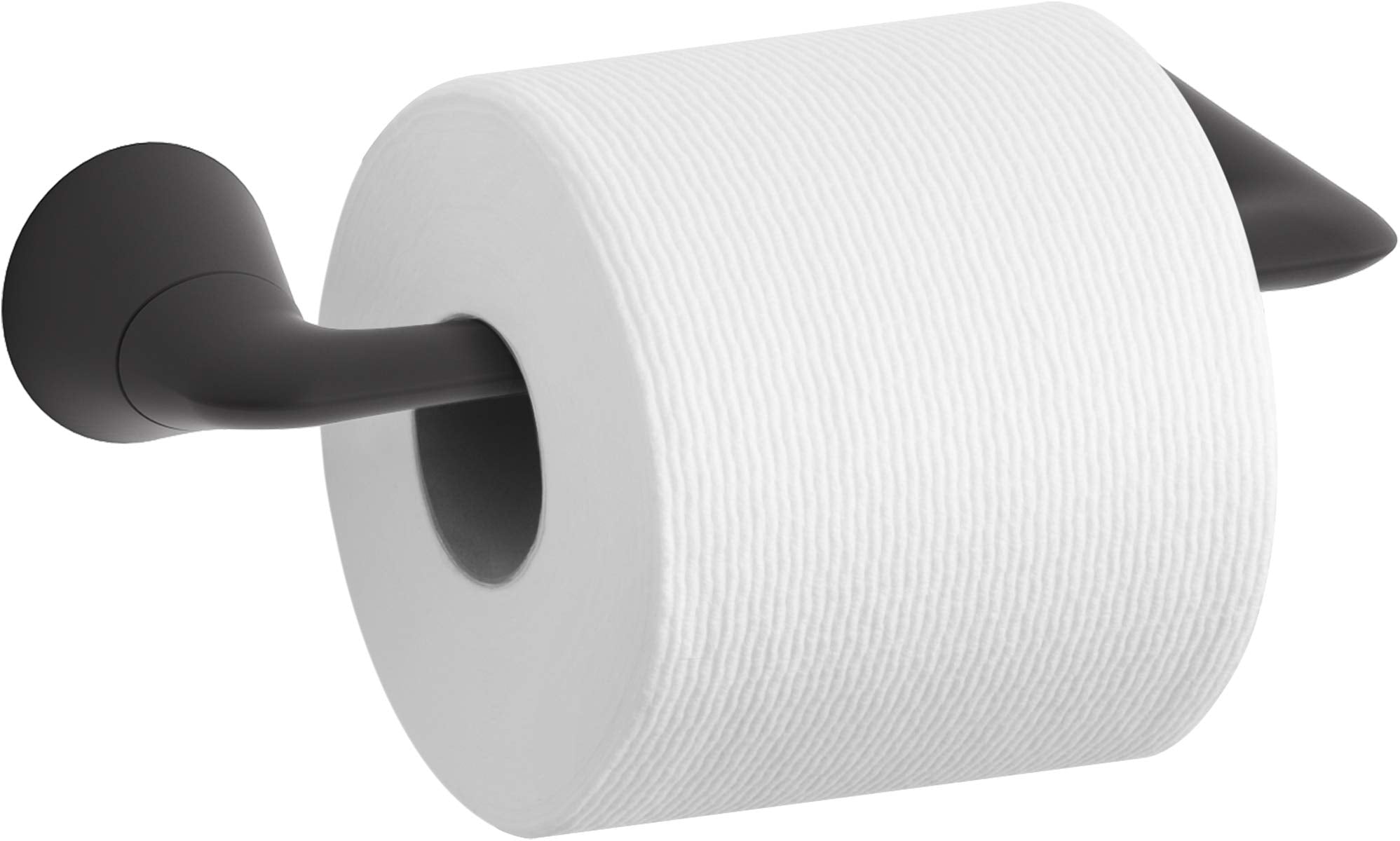 Toilet Paper Holder By Kohler, Bathroom Toilet Paper Holder, Modern Collection, Matte Black, K 24759 Bl