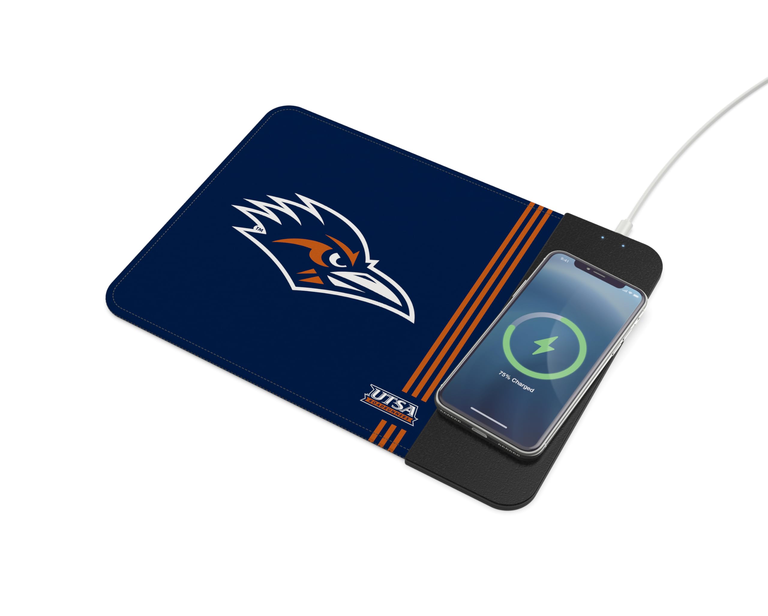 Soar Ncaa Wireless Charging Mouse Pad, Utsa Roadrunners