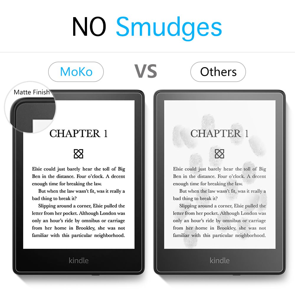 Moko 3 Pack Screen Protector For 6.8'' Kindle Paperwhite 2021 Release 11Th Generation And Paperwhite Signature Edition, Anti Gla