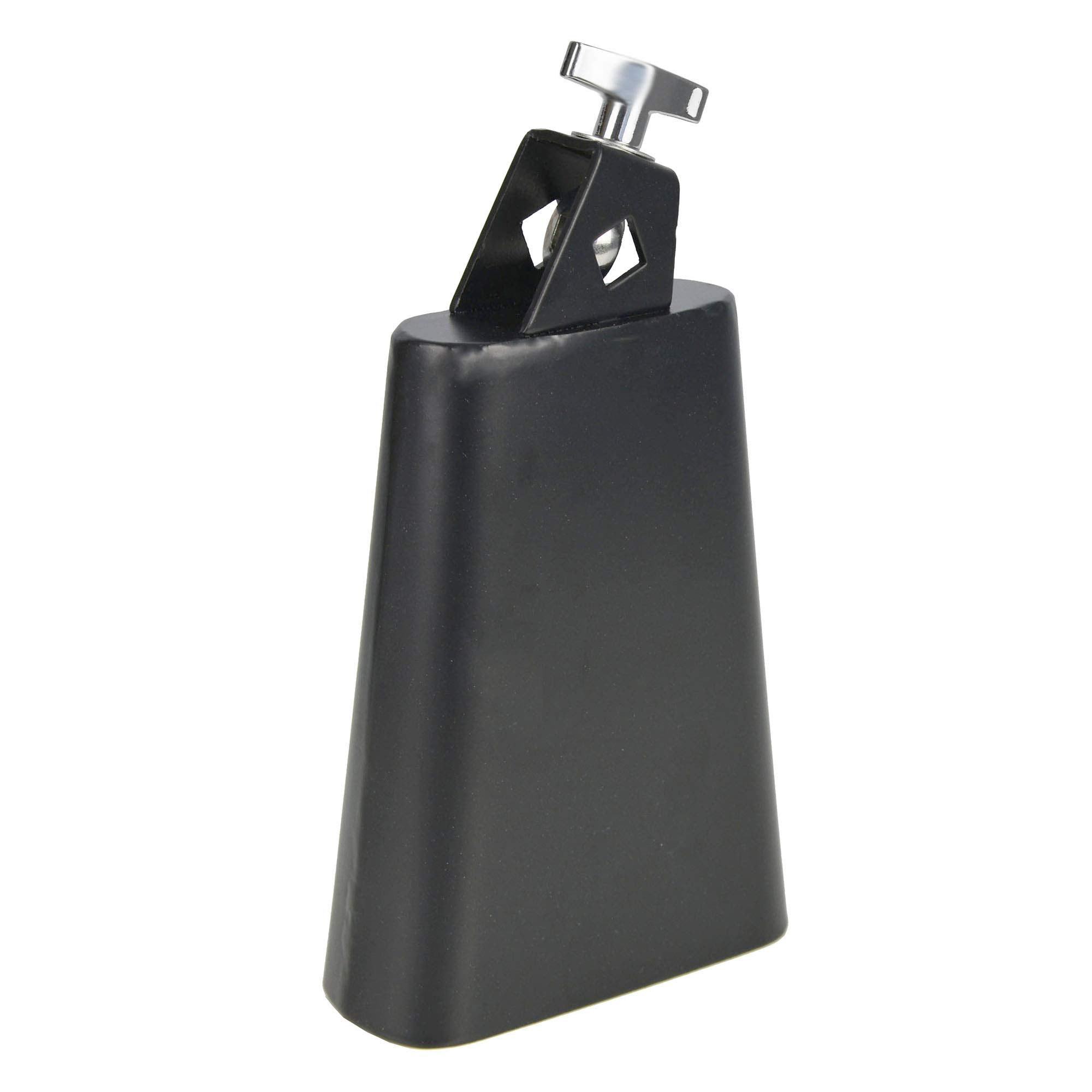 Stagg CB305BK Rock Cowbell for Drumset,Black,5.5-Inch