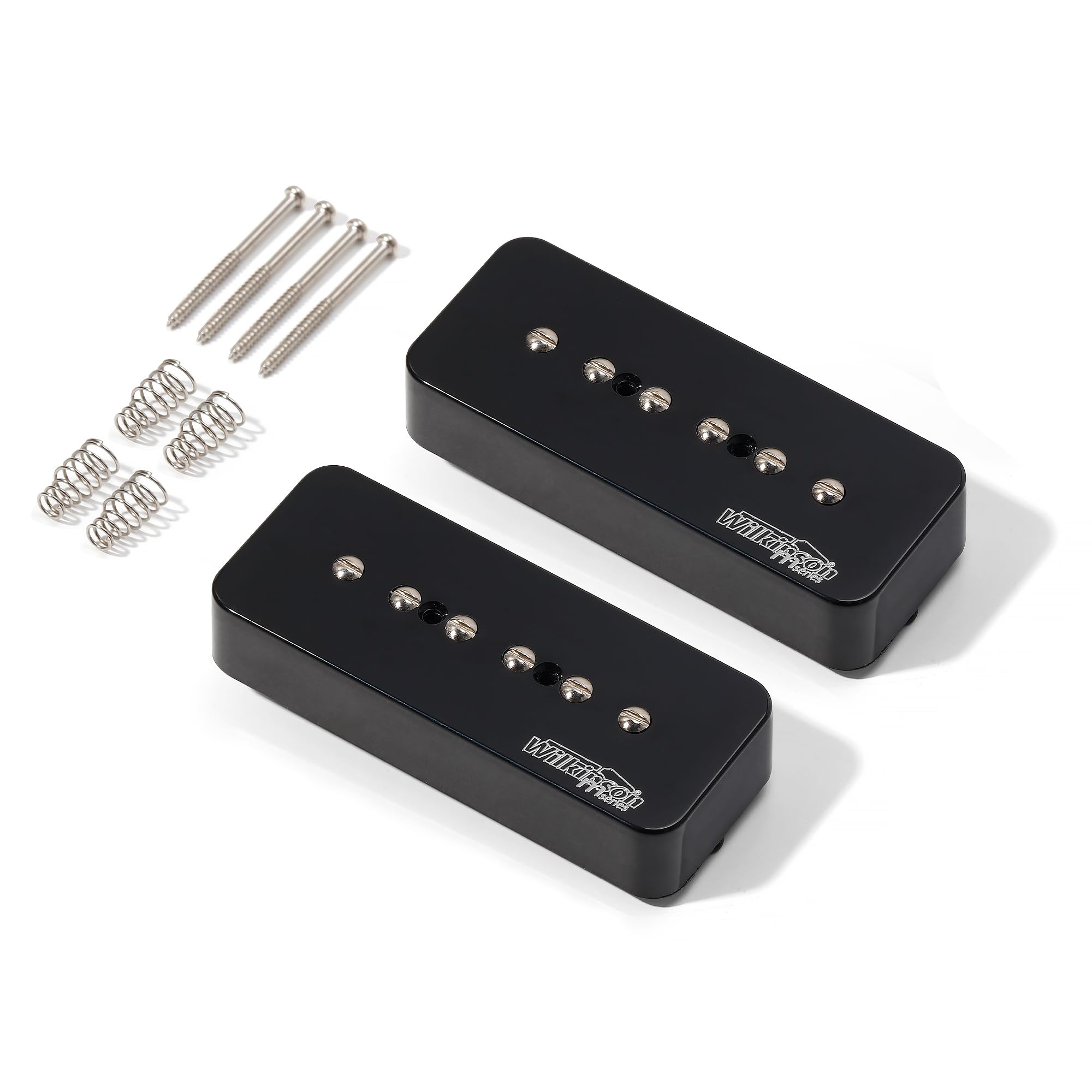 Wilkinson M Series Wo90 Ceramic Single Coil Pickups,Neck Bridge P 90 Pickups Set For Les Paul Sg Lp Style Electric Guitar Parts