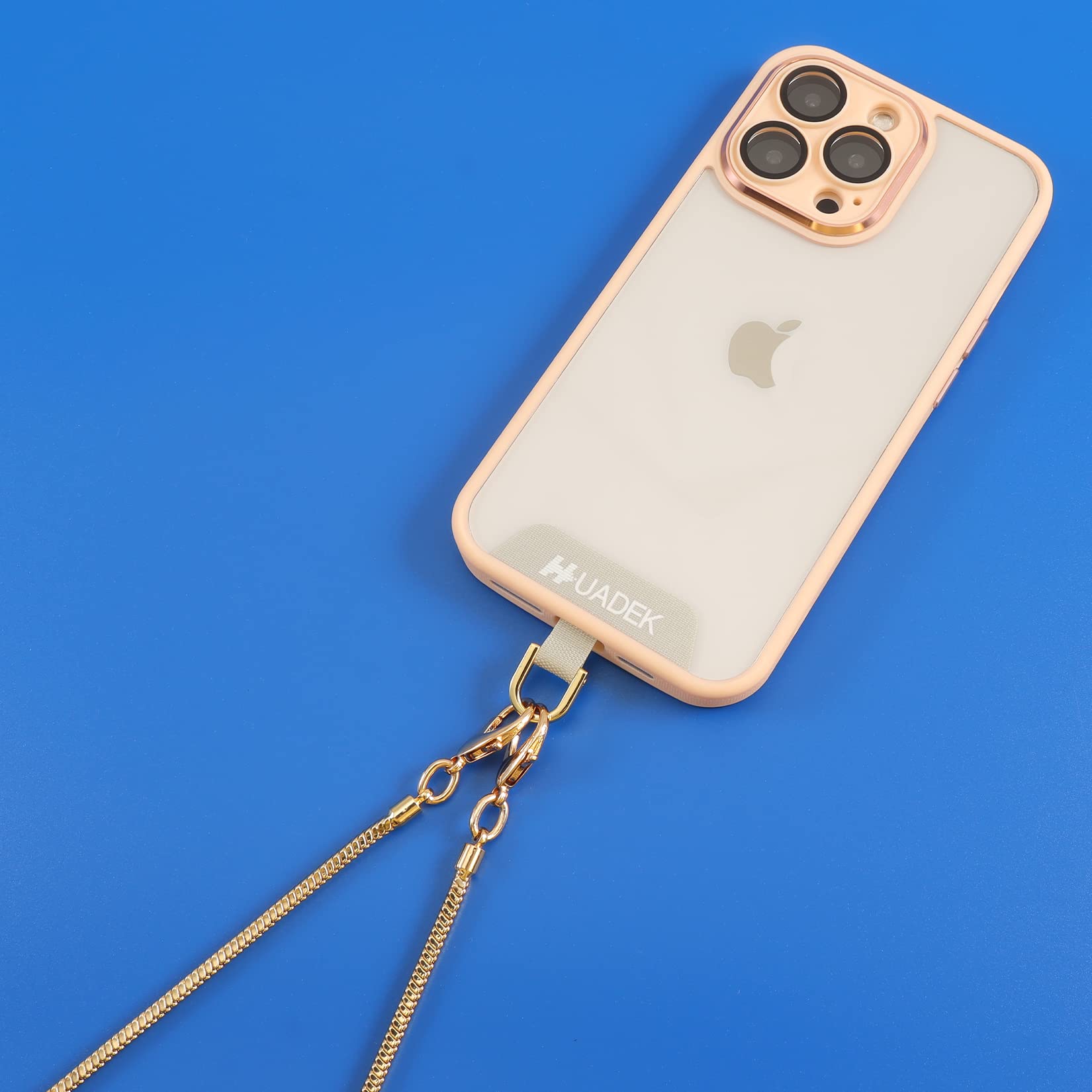 Huadek Universal Phone Tether Tab Phone Strap Connector For Cell Phone Safety Lanyard Tab For Straps (Universal Contag(Light Gra