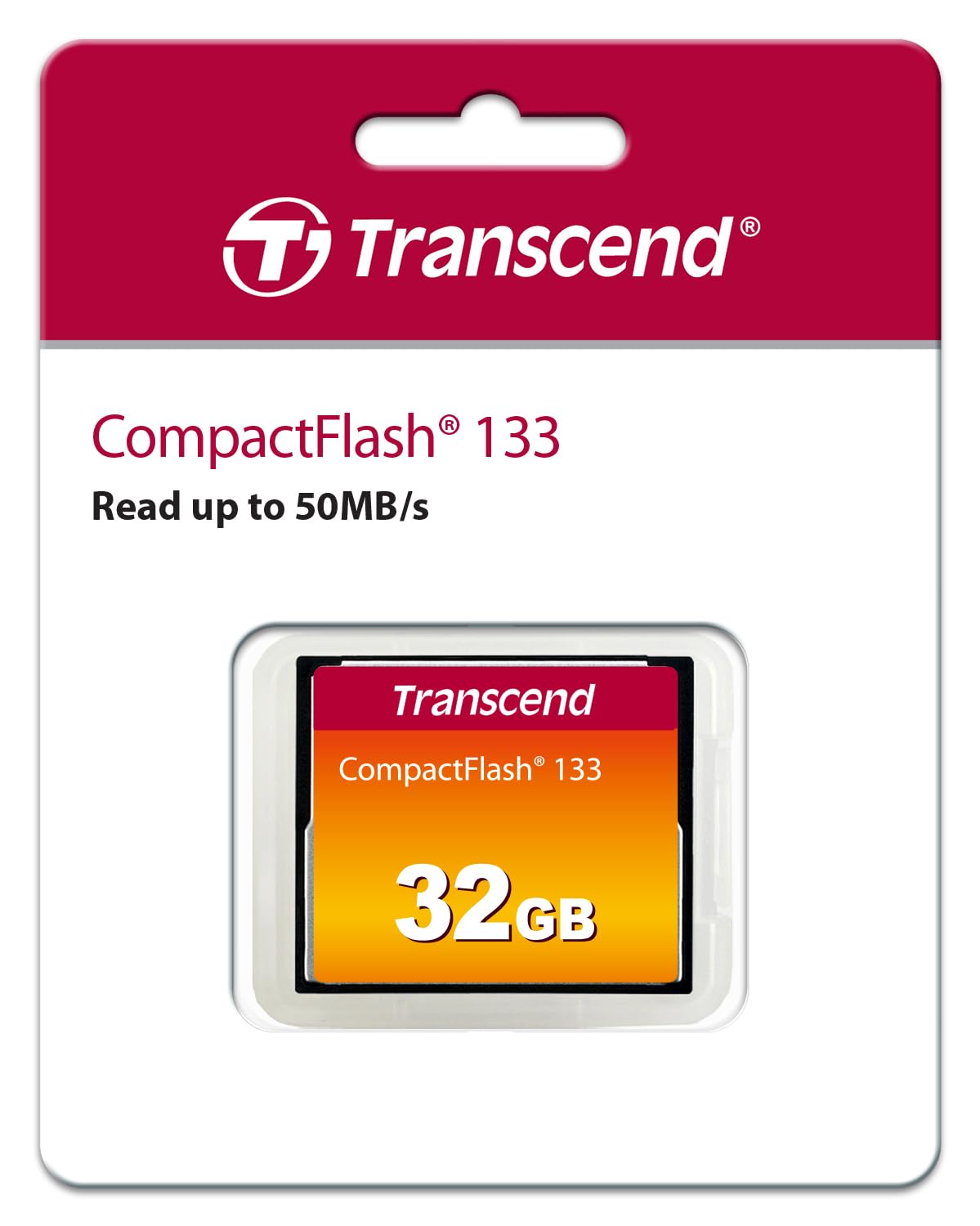 Transcend 32Gb Compactflash Memory Card 133X (Ts32Gcf133)
