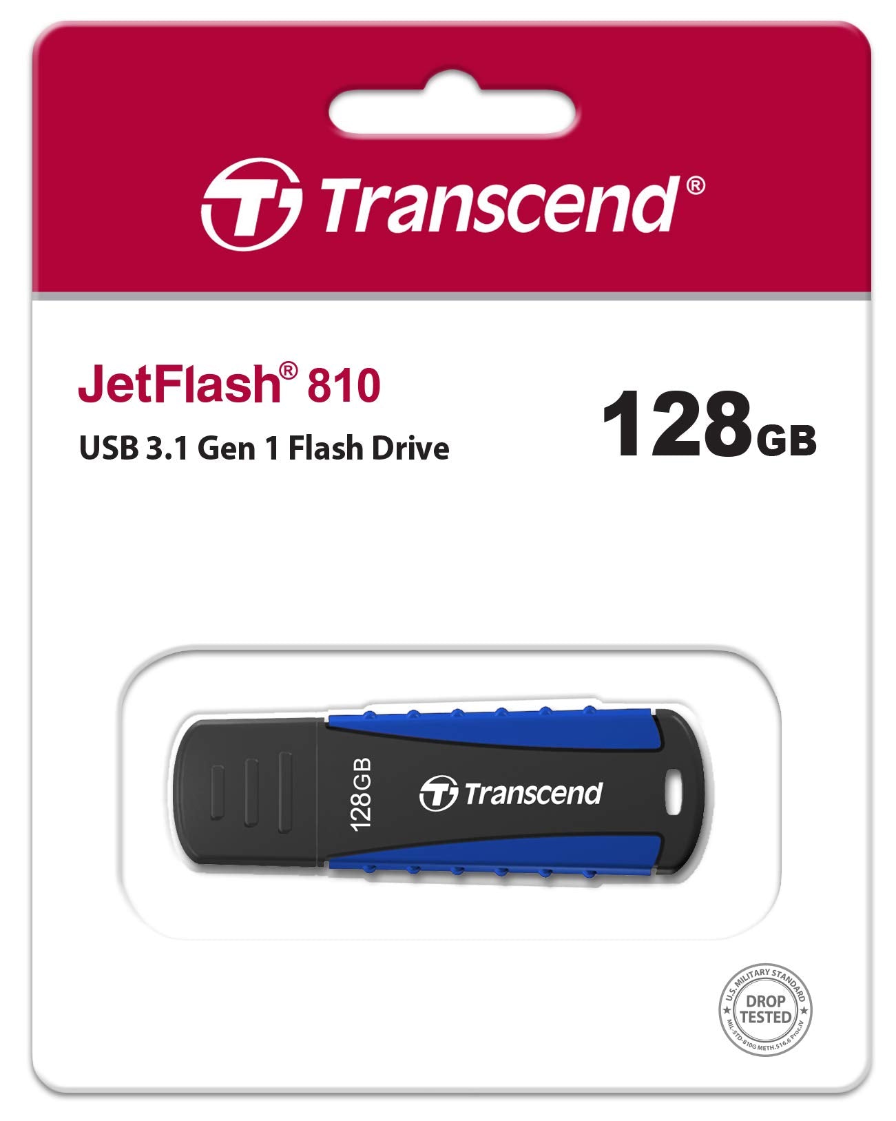 Transcend 128Gb Jetflash 810 Usb 3.0 Flash Drive (Ts128Gjf810)