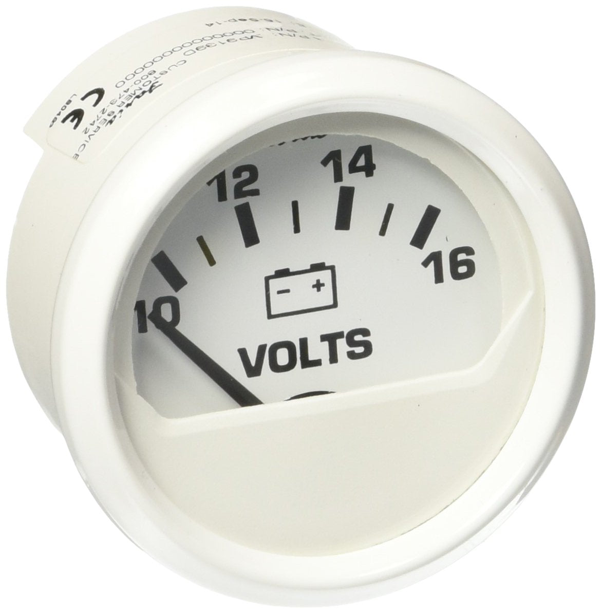 Faria 13120 Voltmeter - White,WBAUVB000B74Z6W