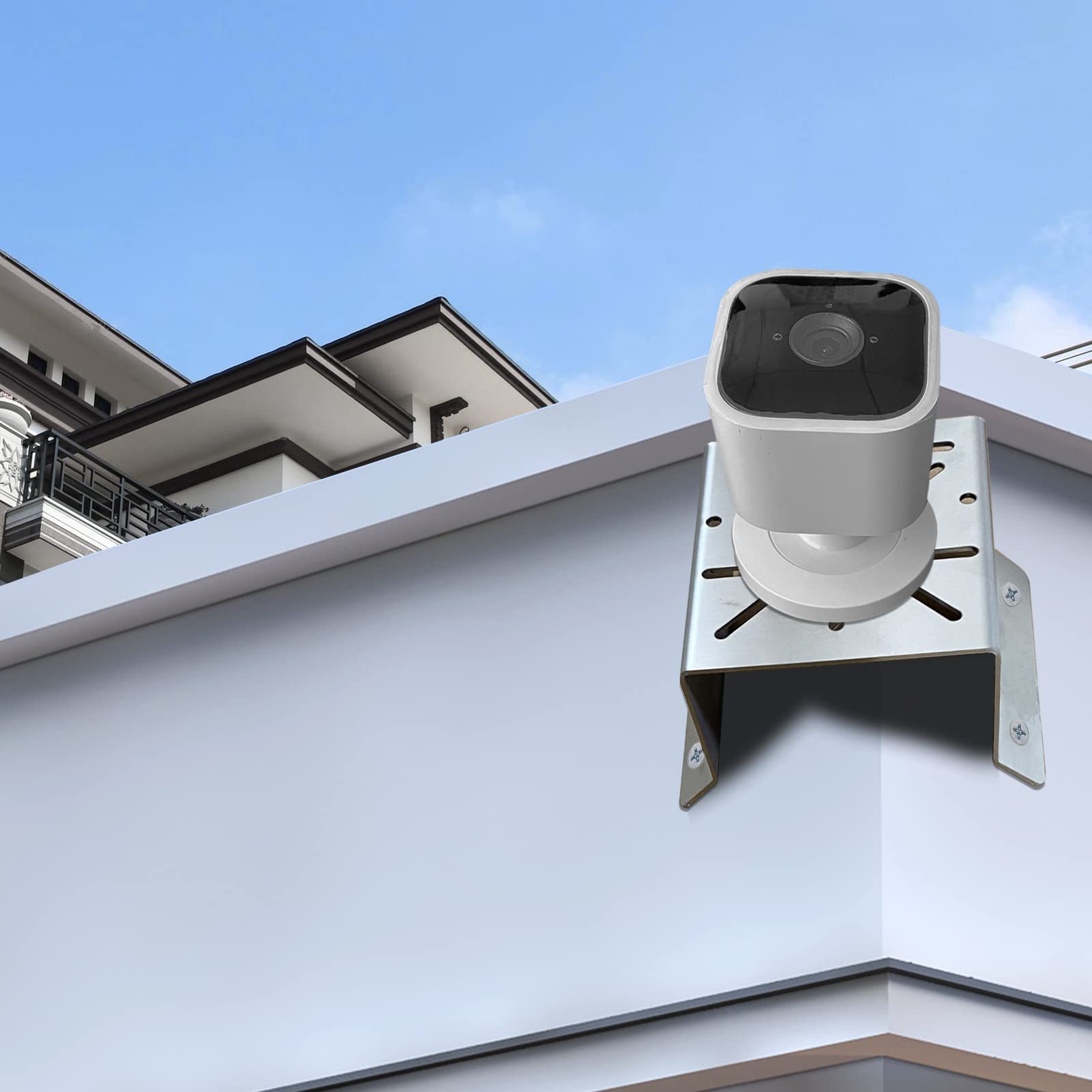 Witi Universal Corner Mount For Security Camera, Stainless Steel Mounting Corner Bracket For Wall Mount Corner, Suitable For Cct