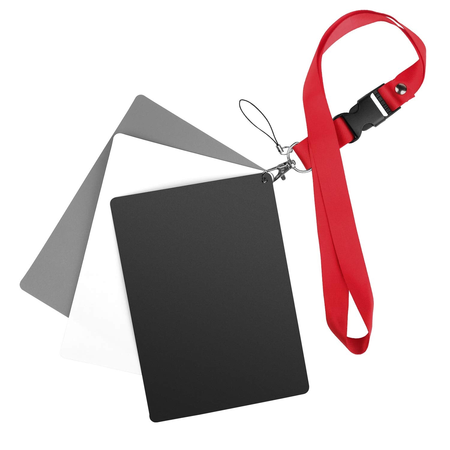 Anwenk Grey Card White Balance Card 18% Exposure Photography Card Custom Calibration Camera Checker Video, Dslr And Film,5.3''X