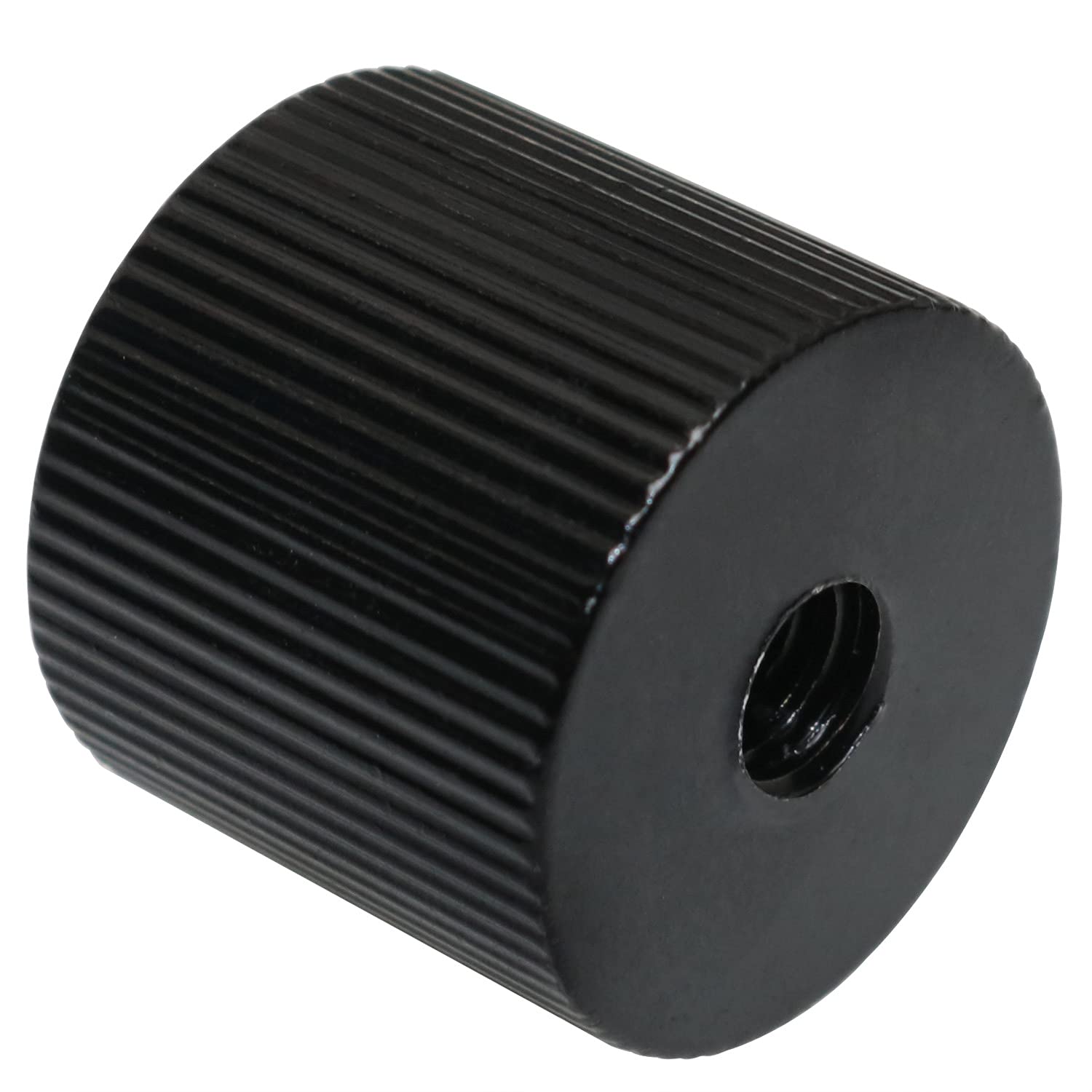 Luorng 2Pcs Chromlives Tripod Nut Barrel Connection Nut With 1/4 Inch 20 Thread Hole Double Female Teeth For Articulating Tripod