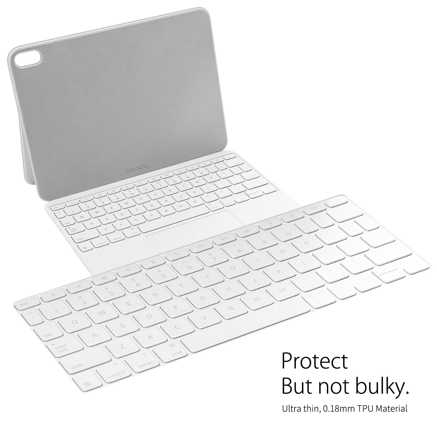 Keyboard Cover Protector Compatible With New Magic Keyboard (For Ipad Pro 11 Inch M4) / Ipad Magic Keyboard Folio (For Ipad 10.9