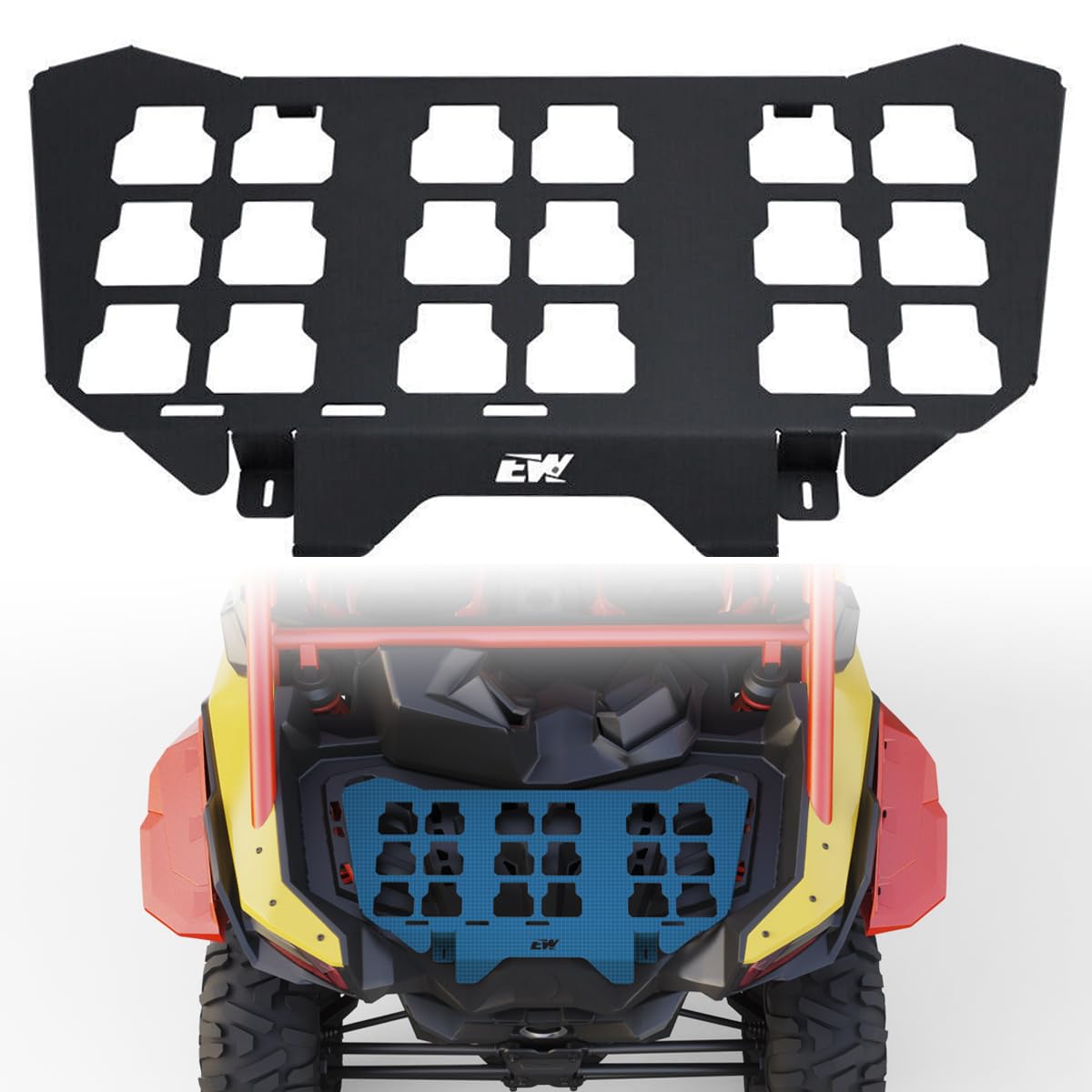 Elitewill Packout Mount Compatible With Milwaukee Fit For Can-Am Maverick X3 2017-2023