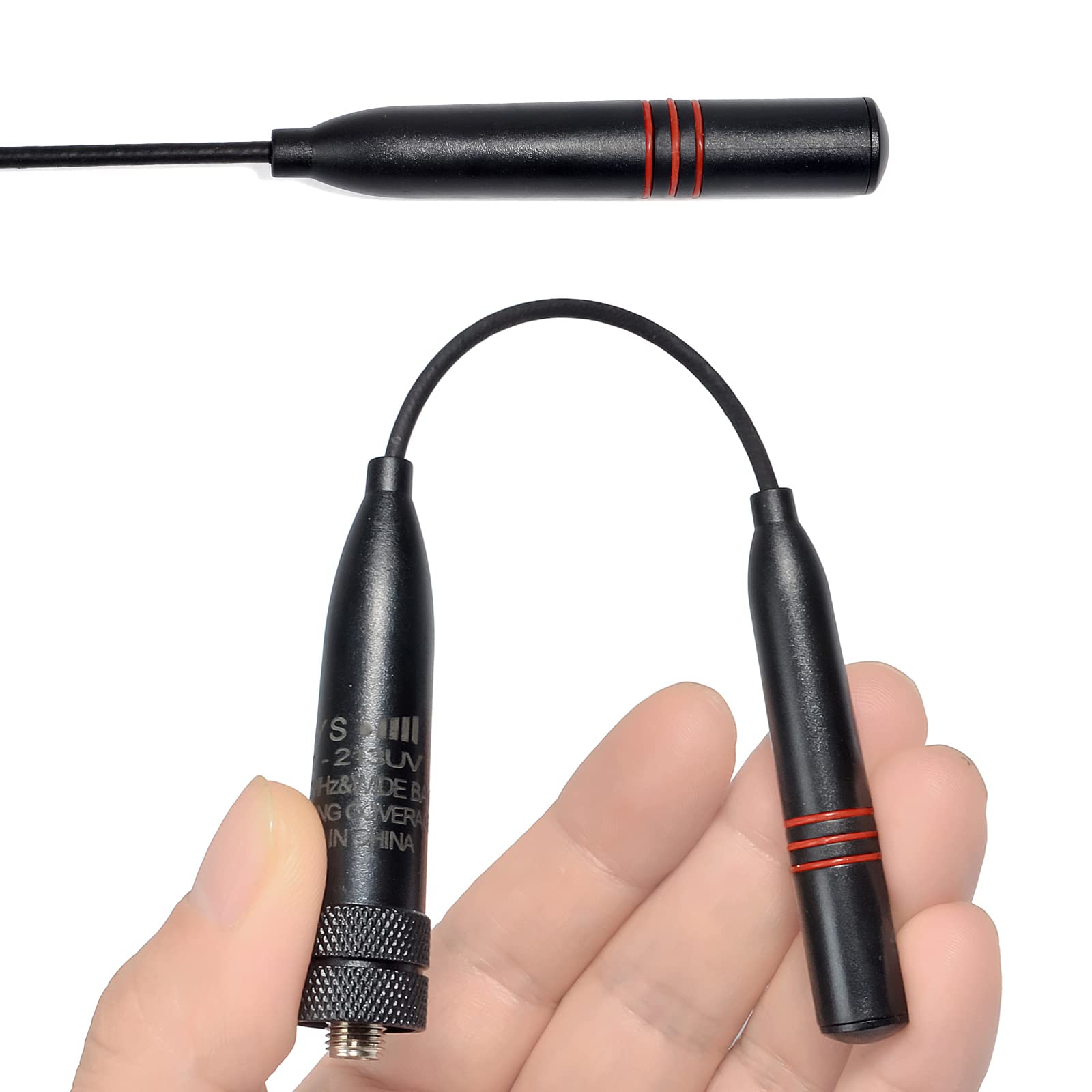 Hys Amateur Radio Vhf/Uhf Sma Female Antenna, 150Mhz/430Mhz 2 Way Radio Antenna For 2M 70Cm Handheld Dual Band Portable Radio