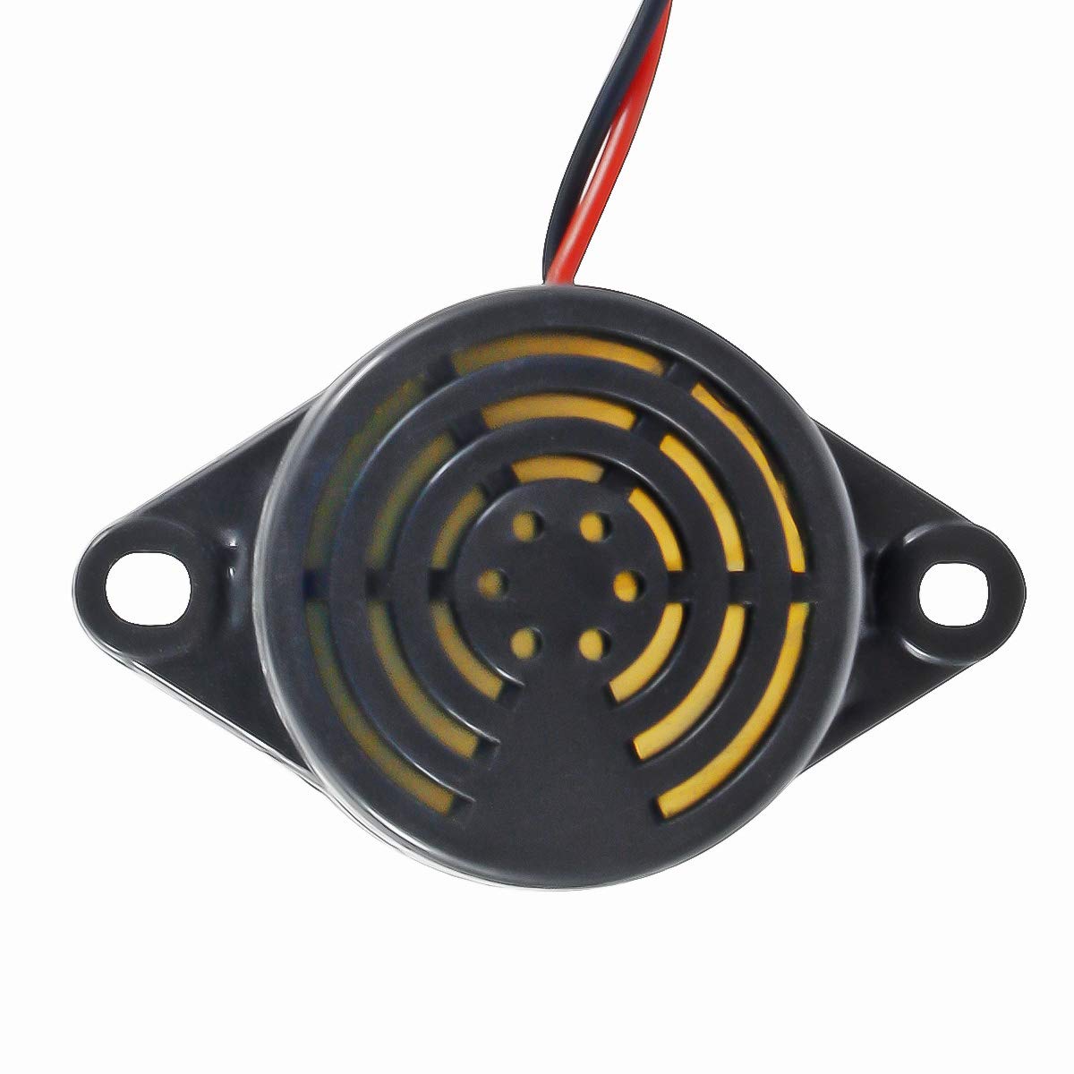 10Pcs Dc 3 24V 90Db Active Piezo Electronic Buzzer Beep Tone Alarm Ringer Continous Sound Black Sfm 27