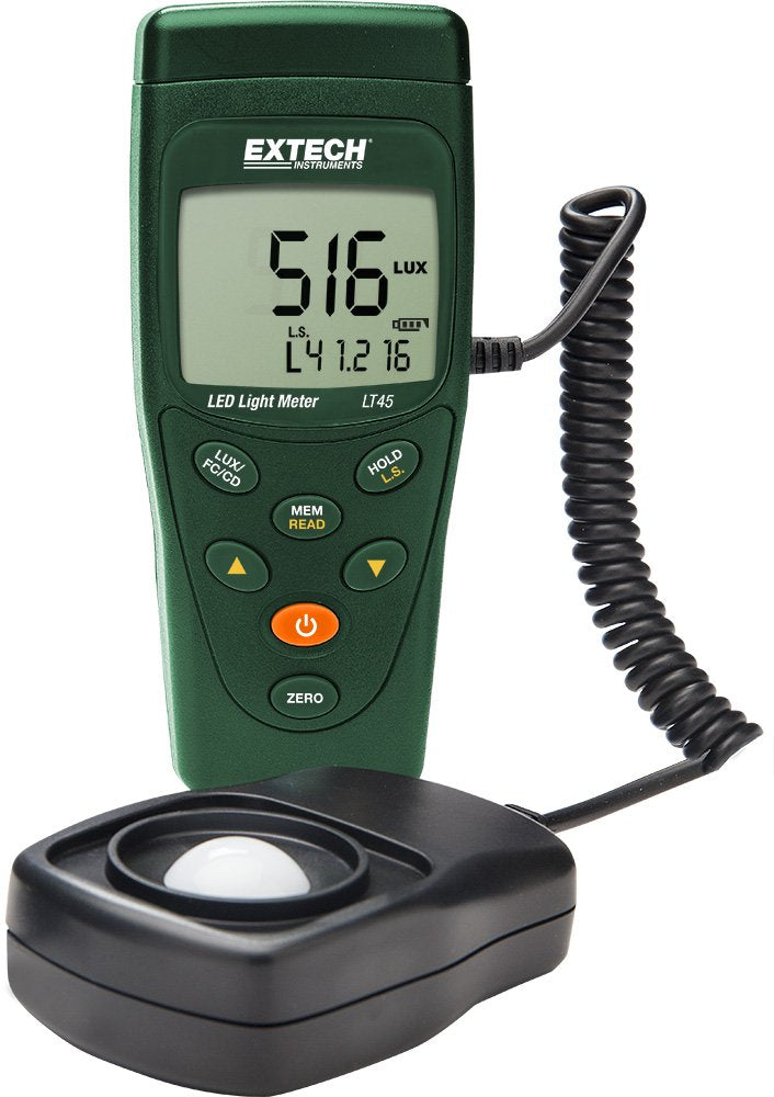 Extech Lt45 Led Light Meter