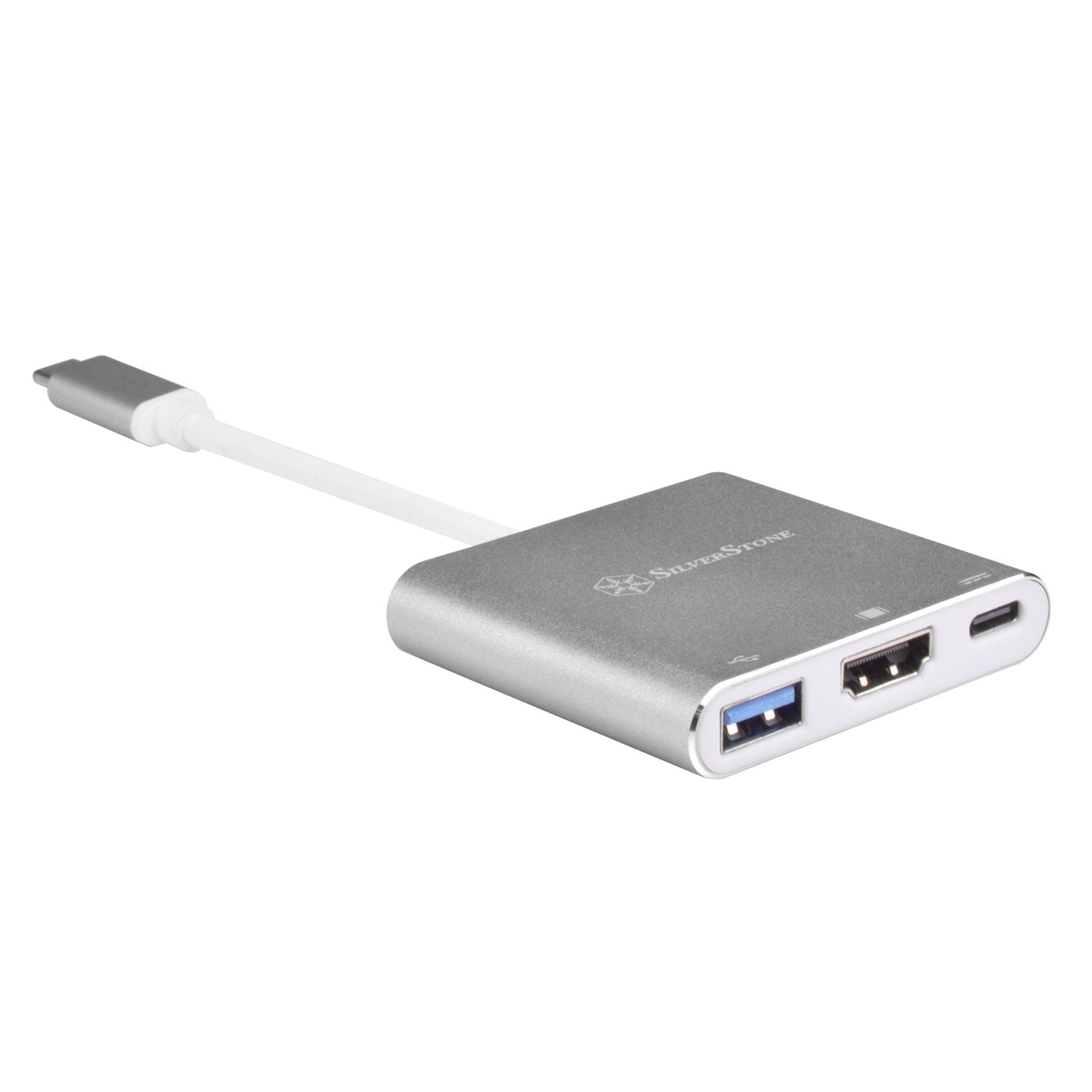 Usb 3.1 Type C To Usb Type A, Usb Type C Pd(Data Or Charging Port), And 4K Capable Hdmi Adapter(Dp Alt Mode),Charcoal,Cable:100M