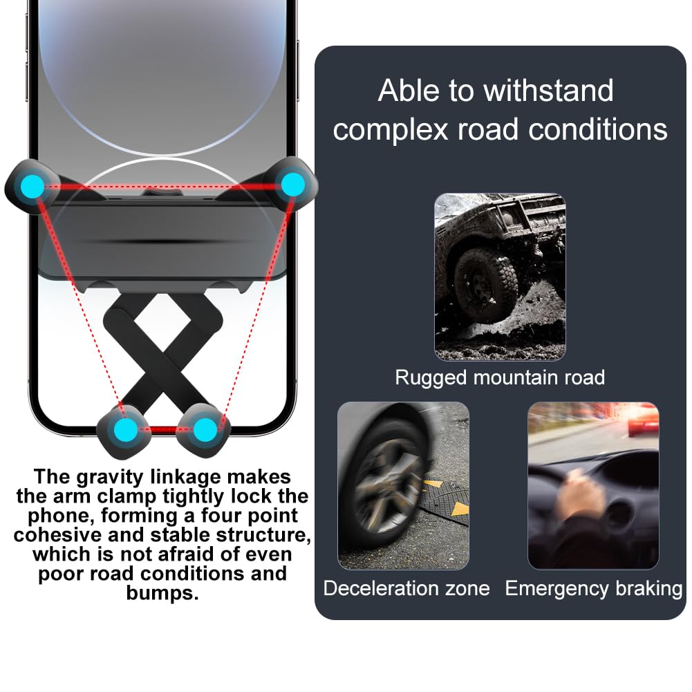 Car Phone Holder For Nissan Rogue Auto Accessories[Special Vehicle Installation