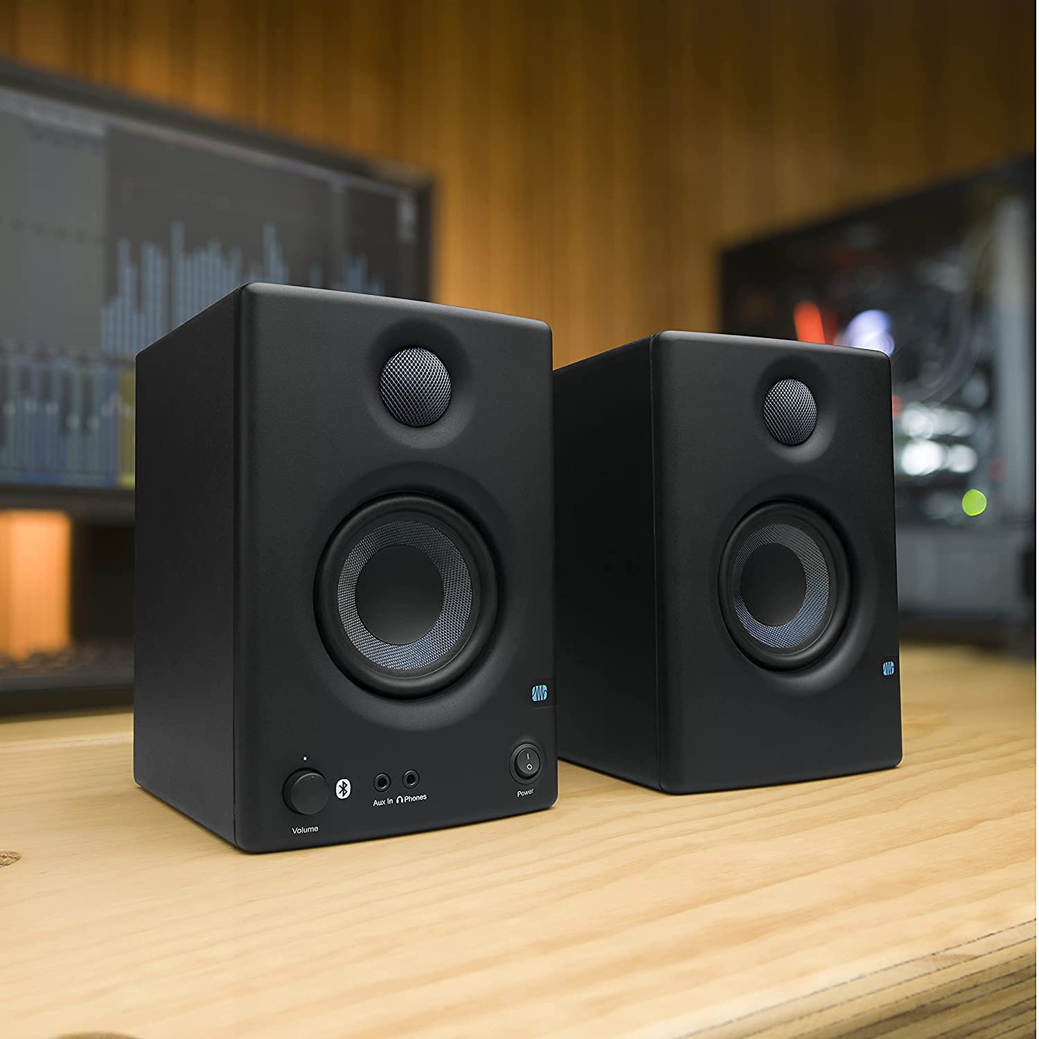 Presonus Eris E3.5 Bt-3.5 Near Field Studio Monitors With Bluetooth